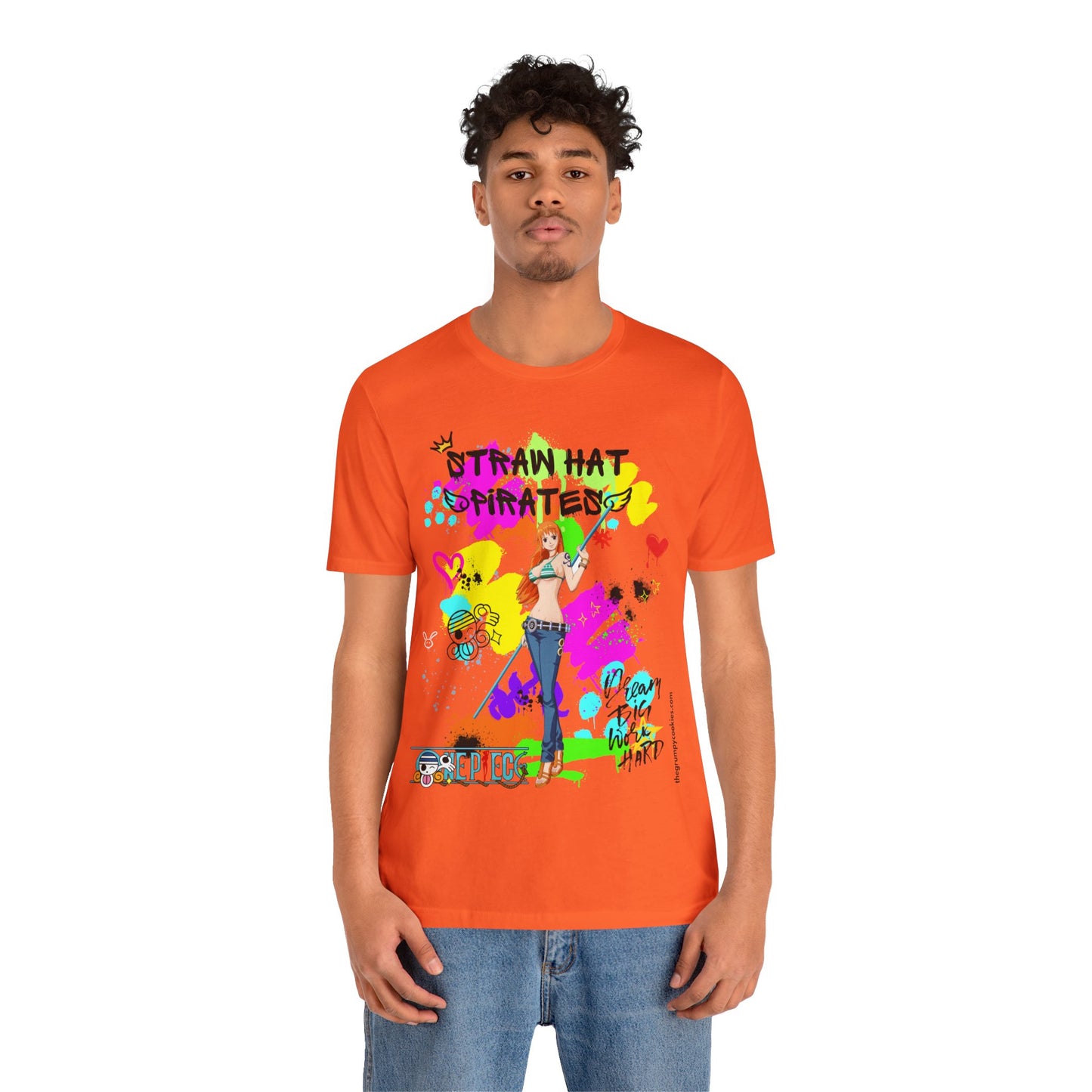One Piece - Graffiti Nami Unisex Jersey Short Sleeve Tee