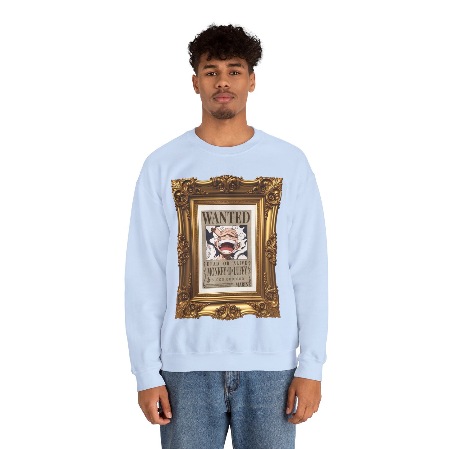 One Piece - Fine Art Luffy Unisex Heavy Blend™ Crewneck Sweatshirt