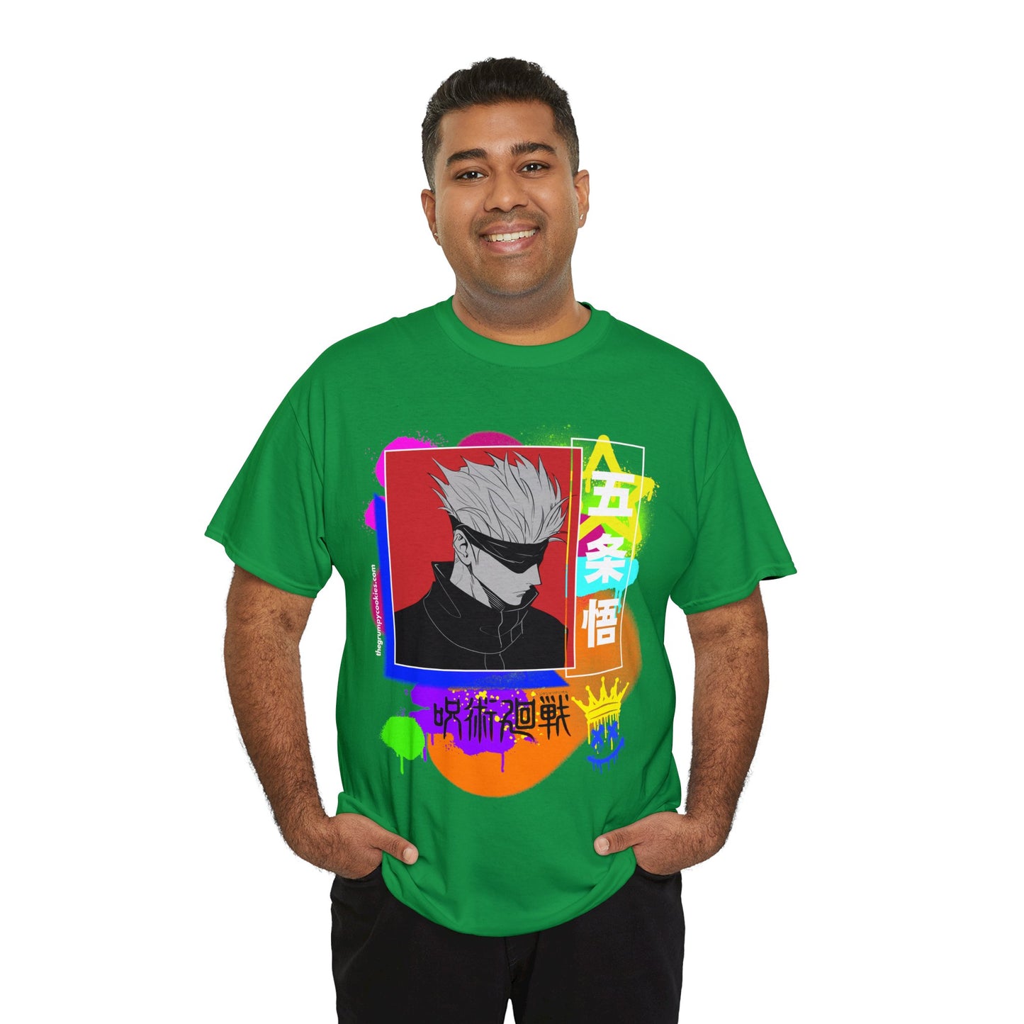 Jujutsu Kaisen - Emo Gojo Unisex Heavy Cotton Tee