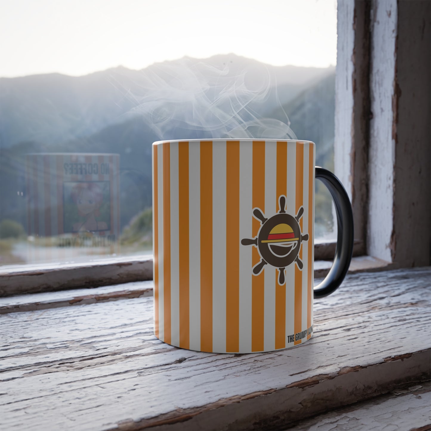 Straw Hat Coffee - No Coffee No Thank You Color Morphing Mug, 11oz