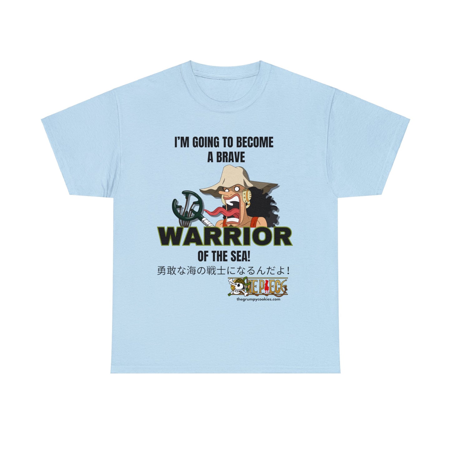 One Piece - Brave-ish Warrior of the Sea Unisex Heavy Cotton Tee