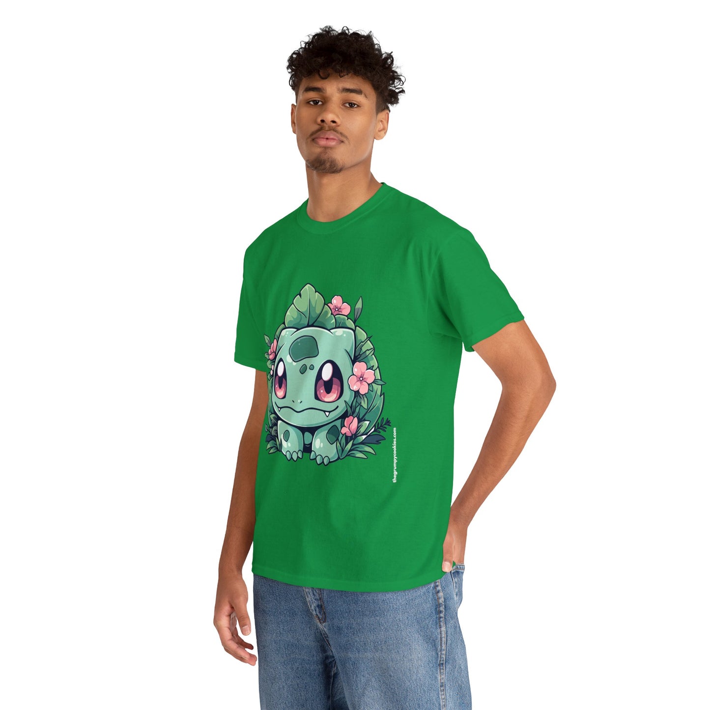 Pokemon - Flowering Bulba Unisex Heavy Cotton Tee