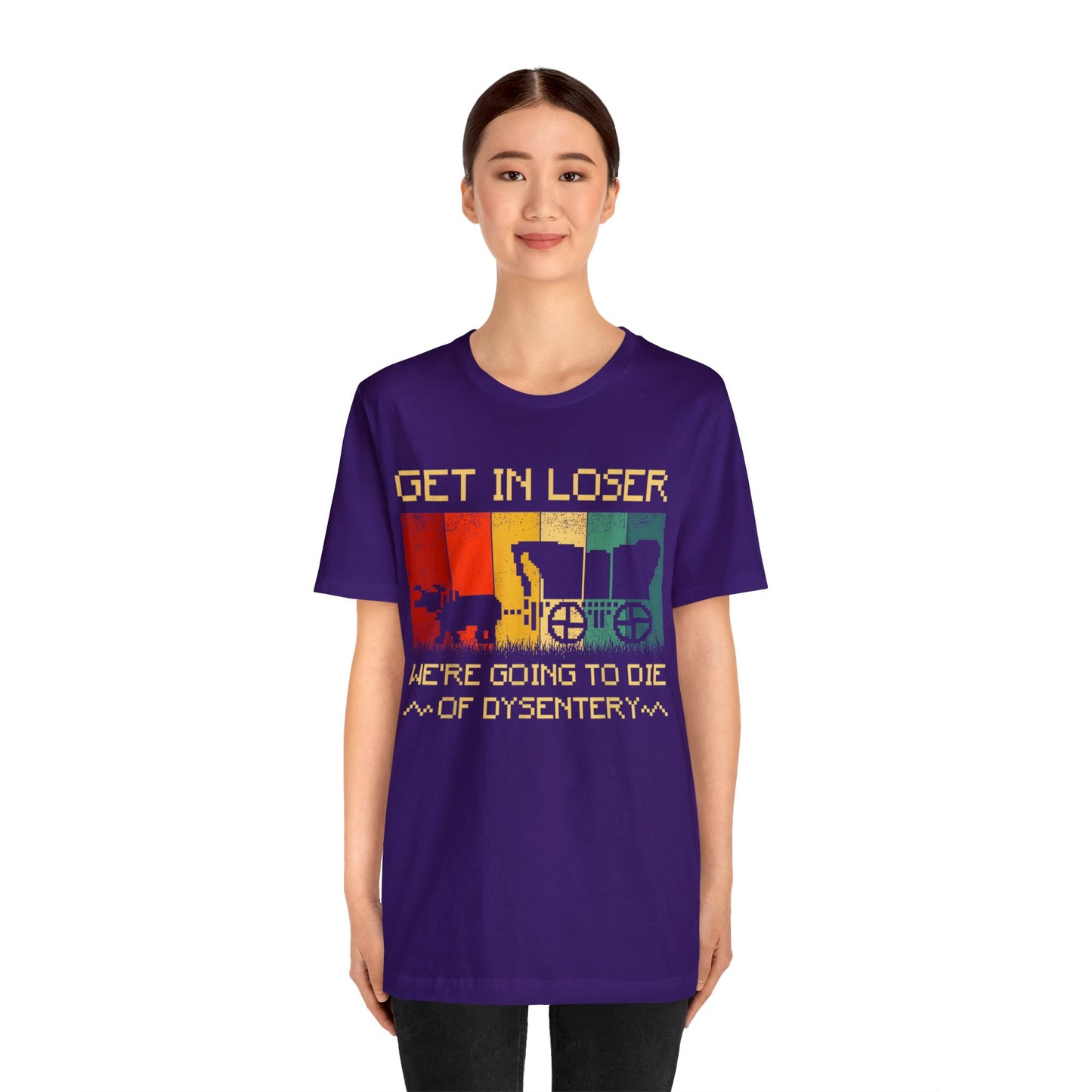 Oregon Trail- Everyone Dies Short Sleeve Tee