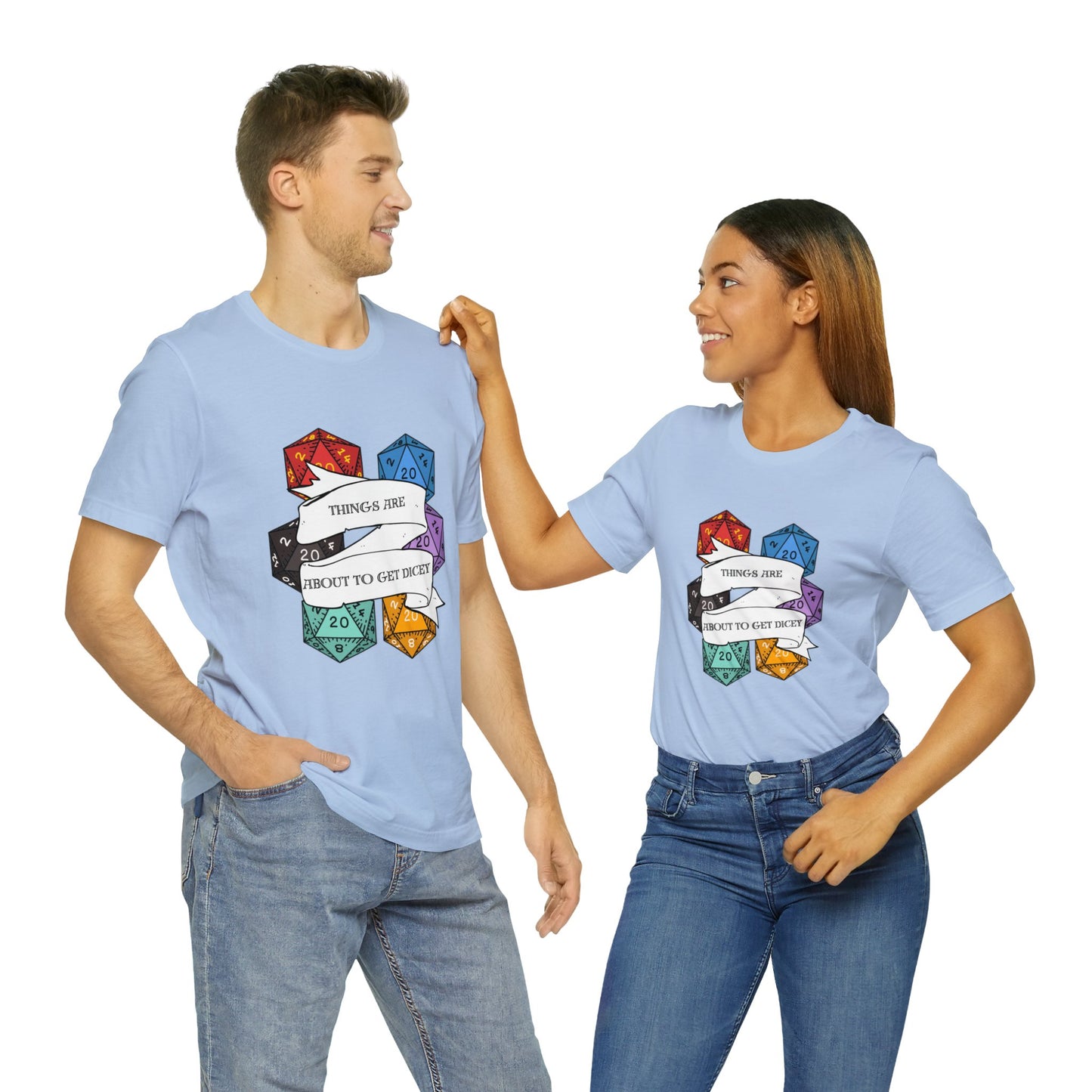 Dungeons & Dragons - Dicey Short Sleeve Tee