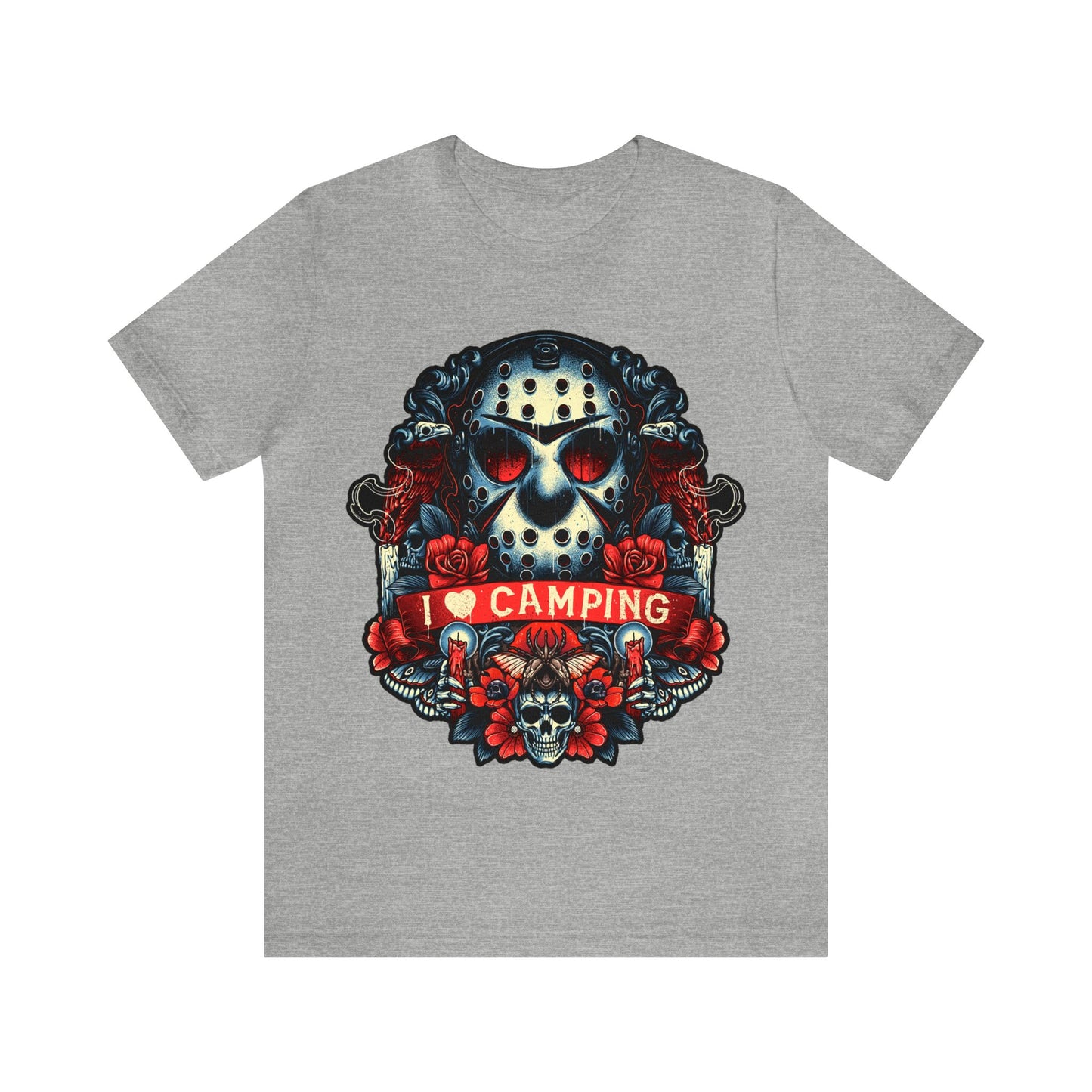 Friday the 13th - I Heart Camping Short Sleeve Tee