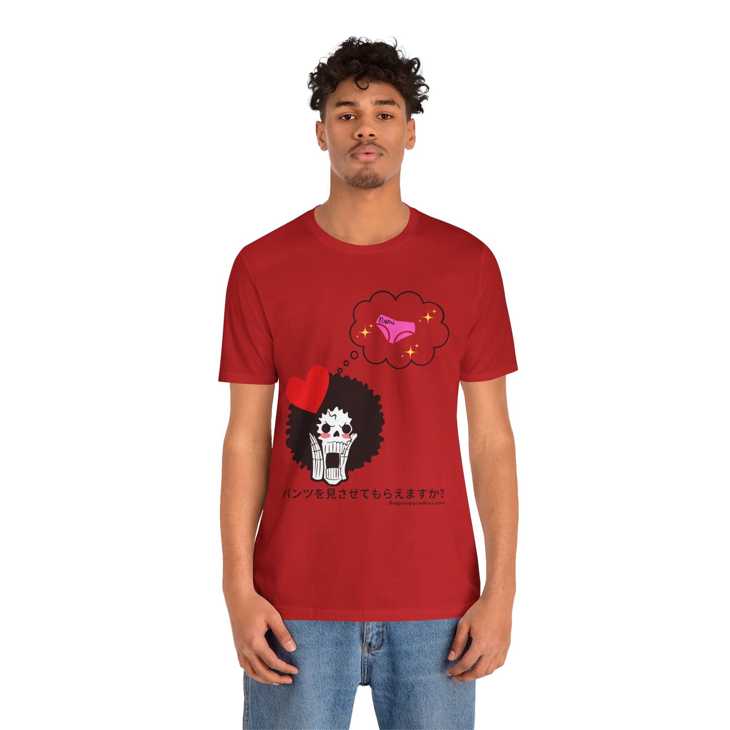 One Piece - Pervy Gentleman Brook Unisex Jersey Short Sleeve Tee