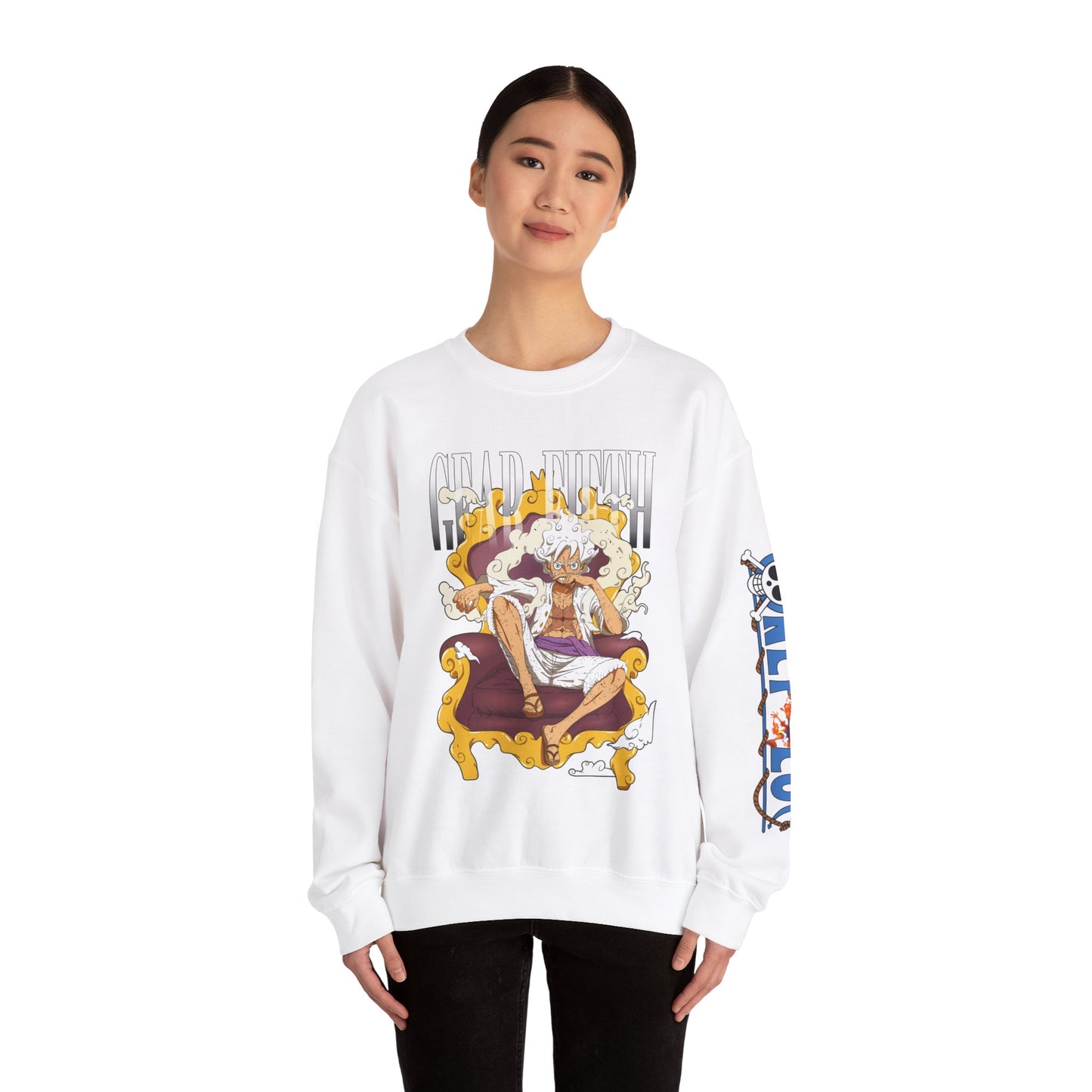 One Piece - Gear Fifth Unisex Heavy Blend™ Crewneck Sweatshirt