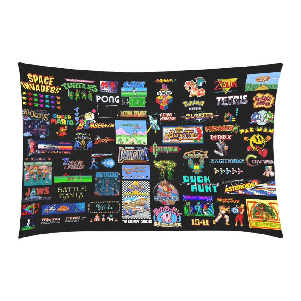 The Grumpy Cookies - Old School Gamer 3-Piece Queen Bedding Set