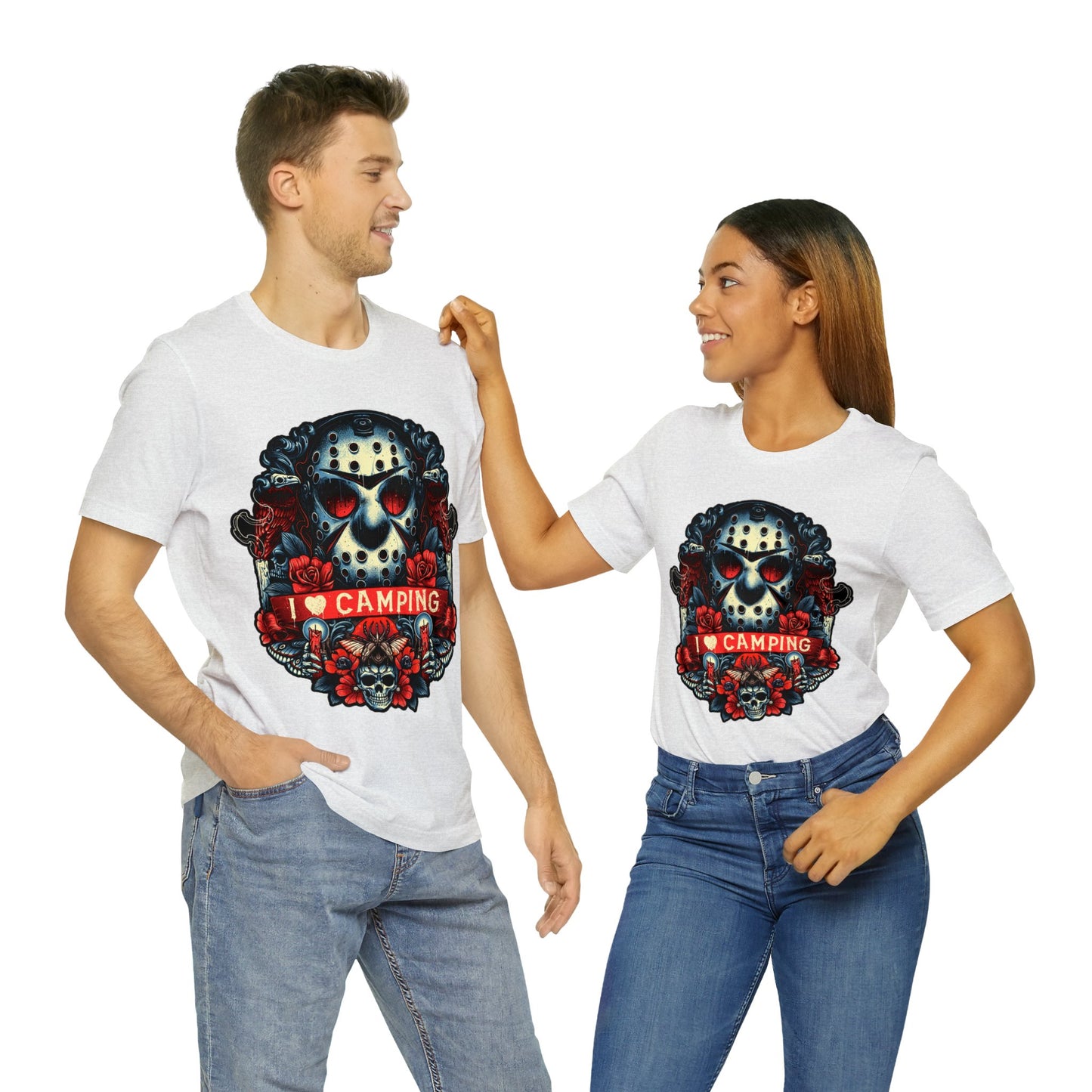 Friday the 13th - I Heart Camping Short Sleeve Tee