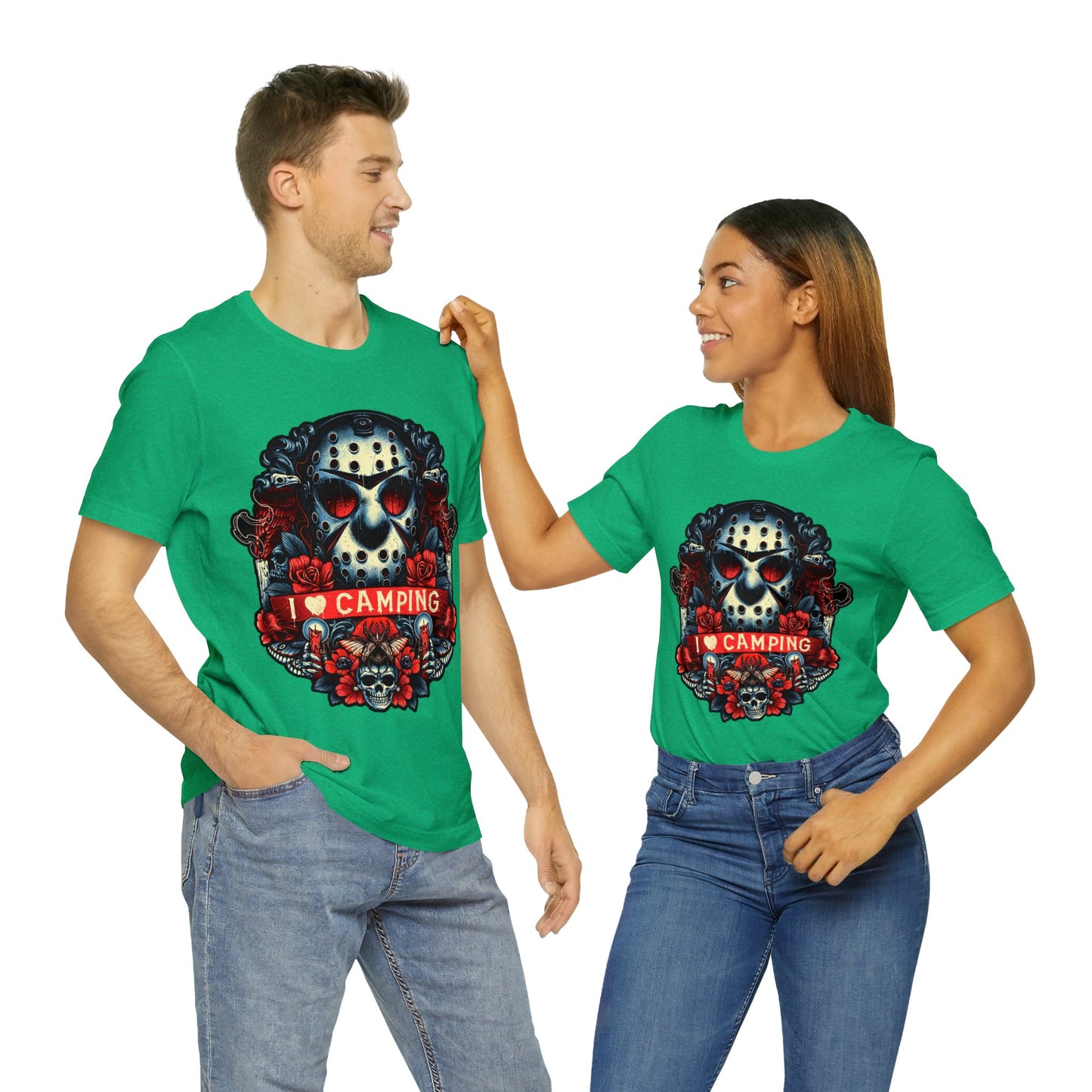 Friday the 13th - I Heart Camping Short Sleeve Tee