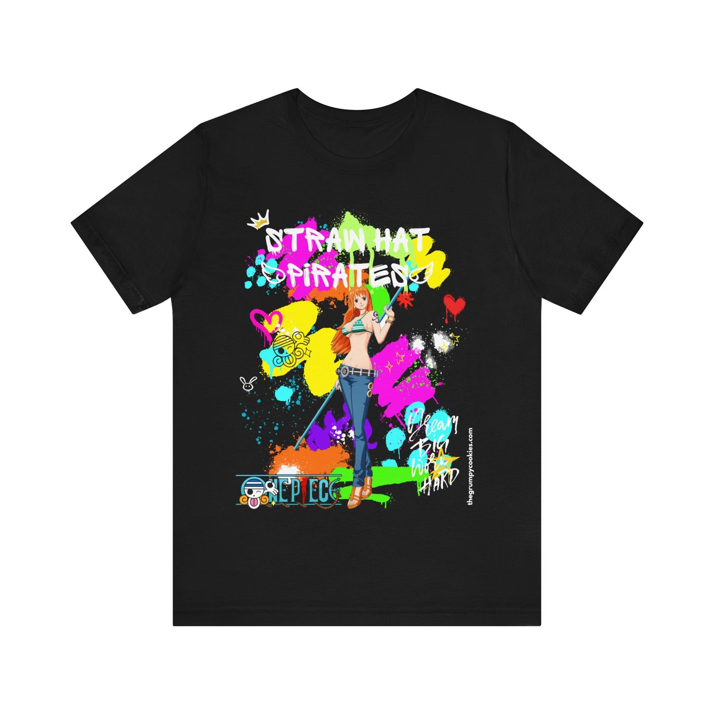 One Piece - Graffiti Nami Unisex Jersey Short Sleeve Tee
