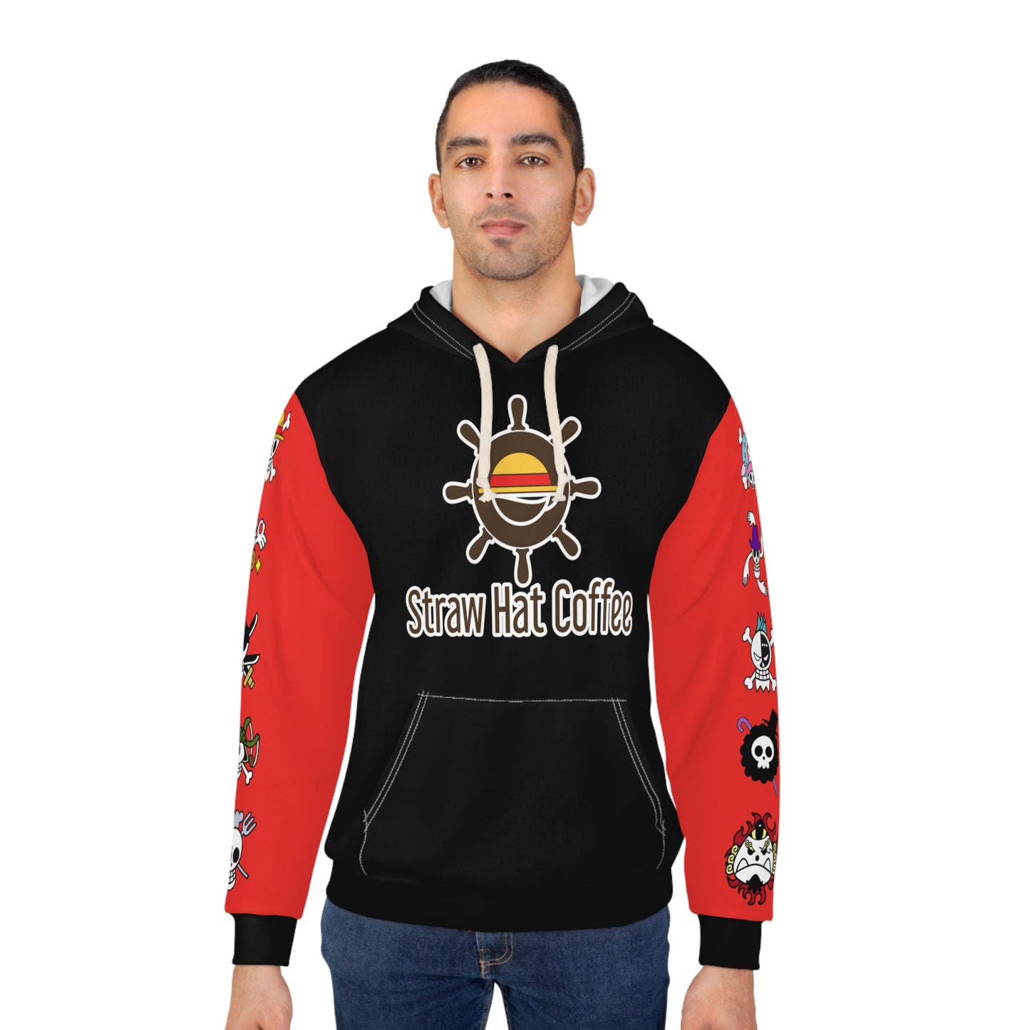 Straw Hat Coffee - Jolly Team Light Weight Hoodie Unisex Pullover Hoodie