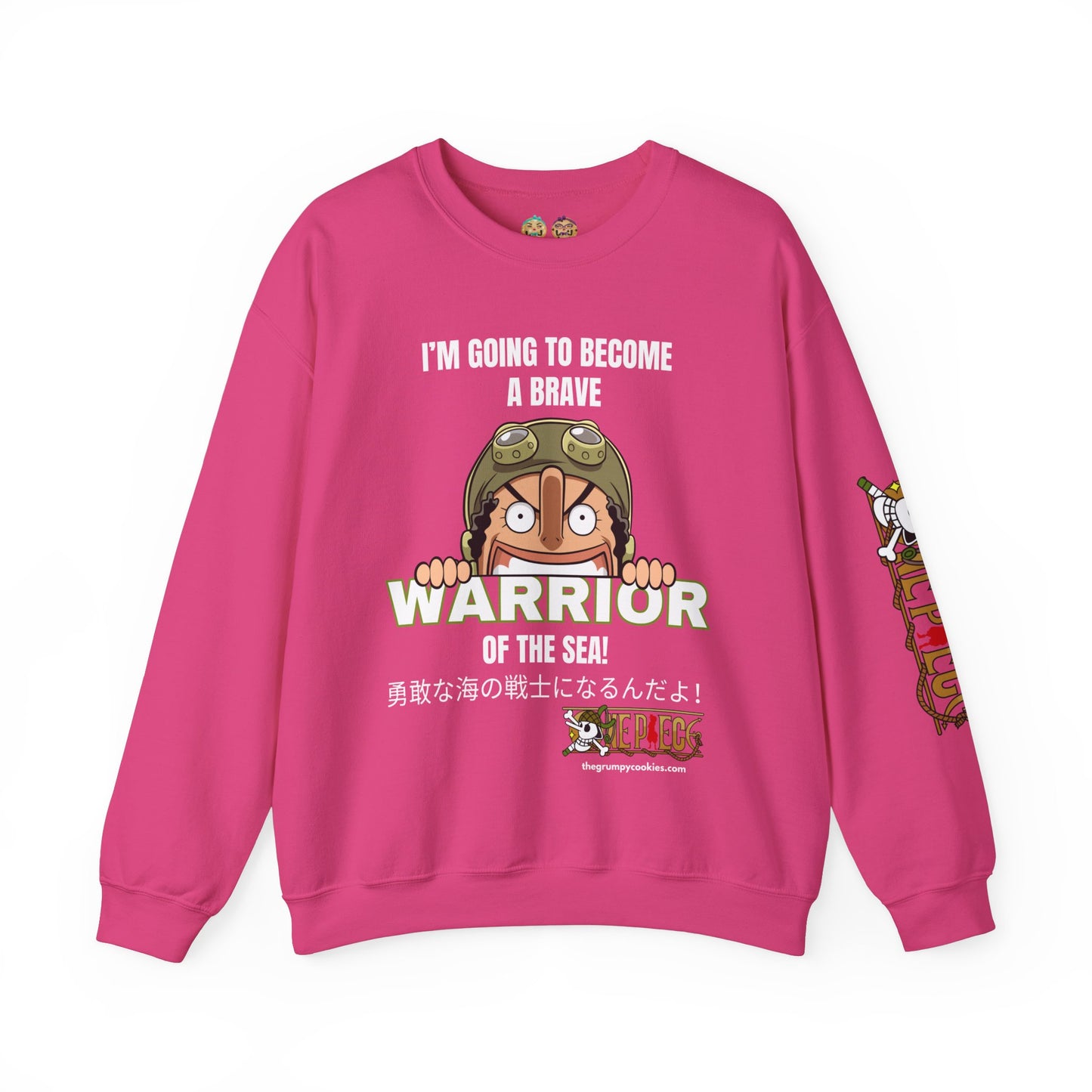 One Piece - Brave Warrior of the Sea Unisex Heavy Blend™ Crewneck Sweatshirt