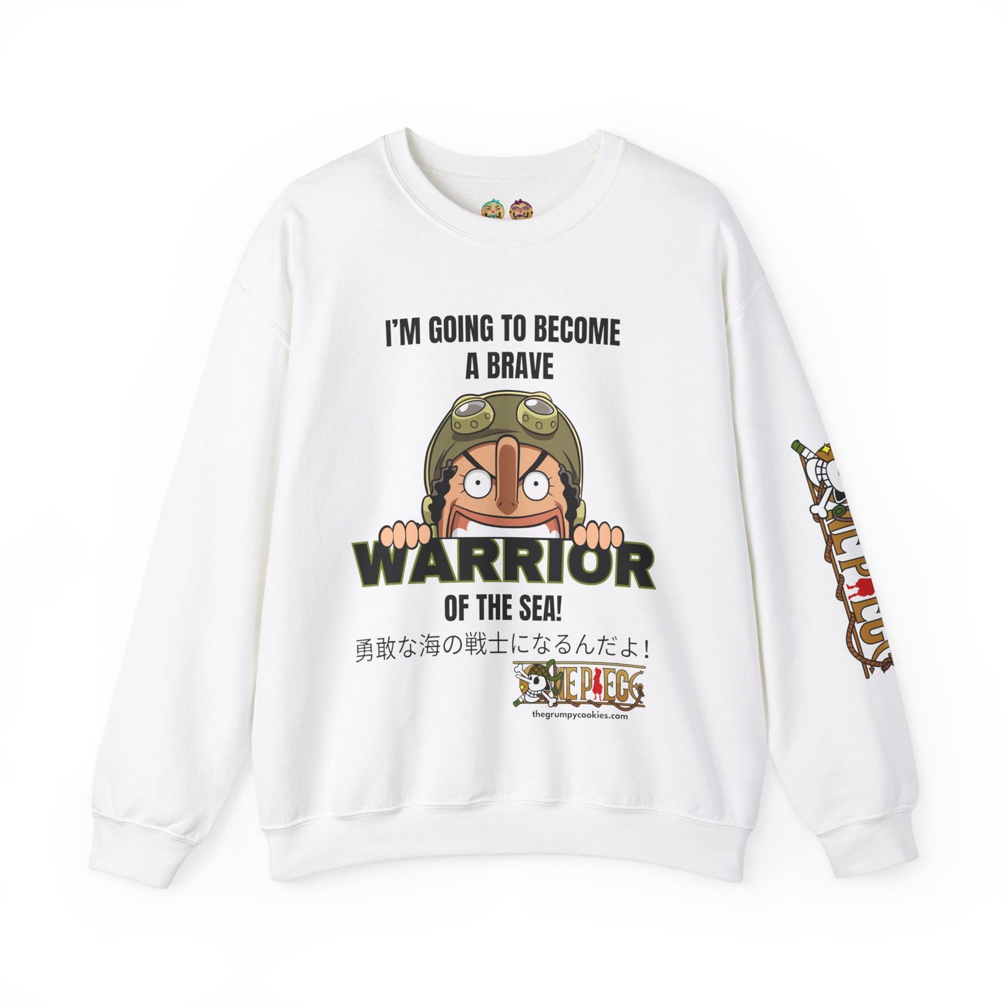 One Piece - Brave Warrior of the Sea Unisex Heavy Blend™ Crewneck Sweatshirt