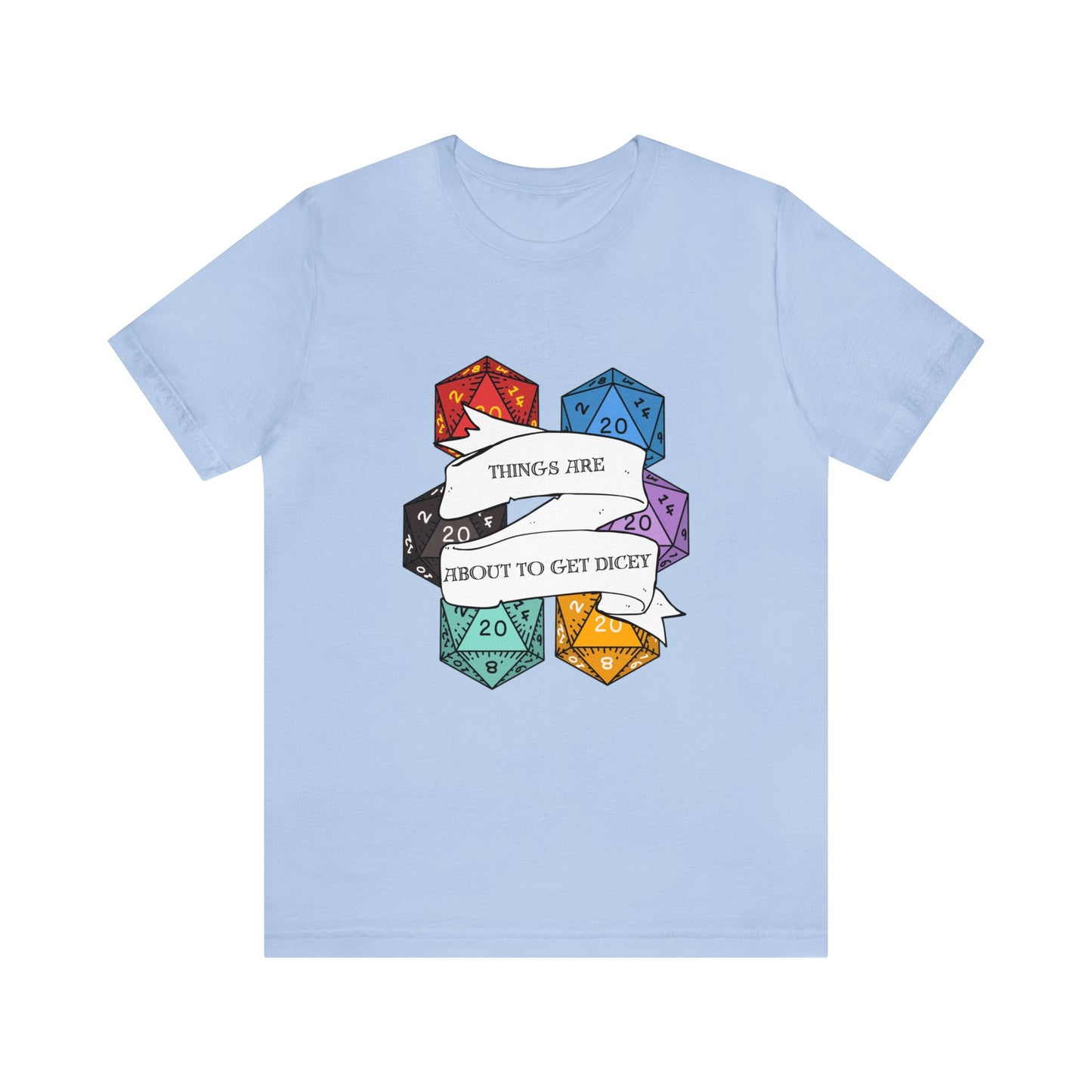 Dungeons & Dragons - Dicey Short Sleeve Tee