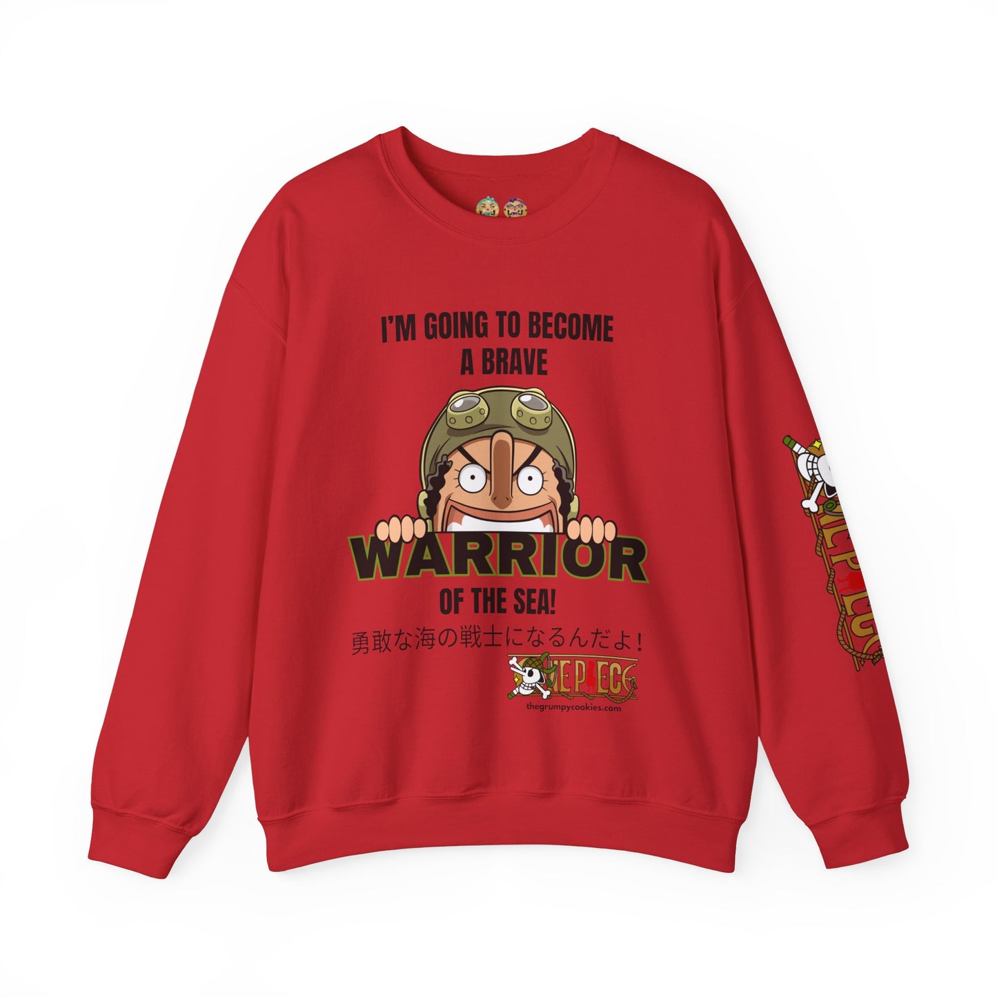 One Piece - Brave Warrior of the Sea Unisex Heavy Blend™ Crewneck Sweatshirt
