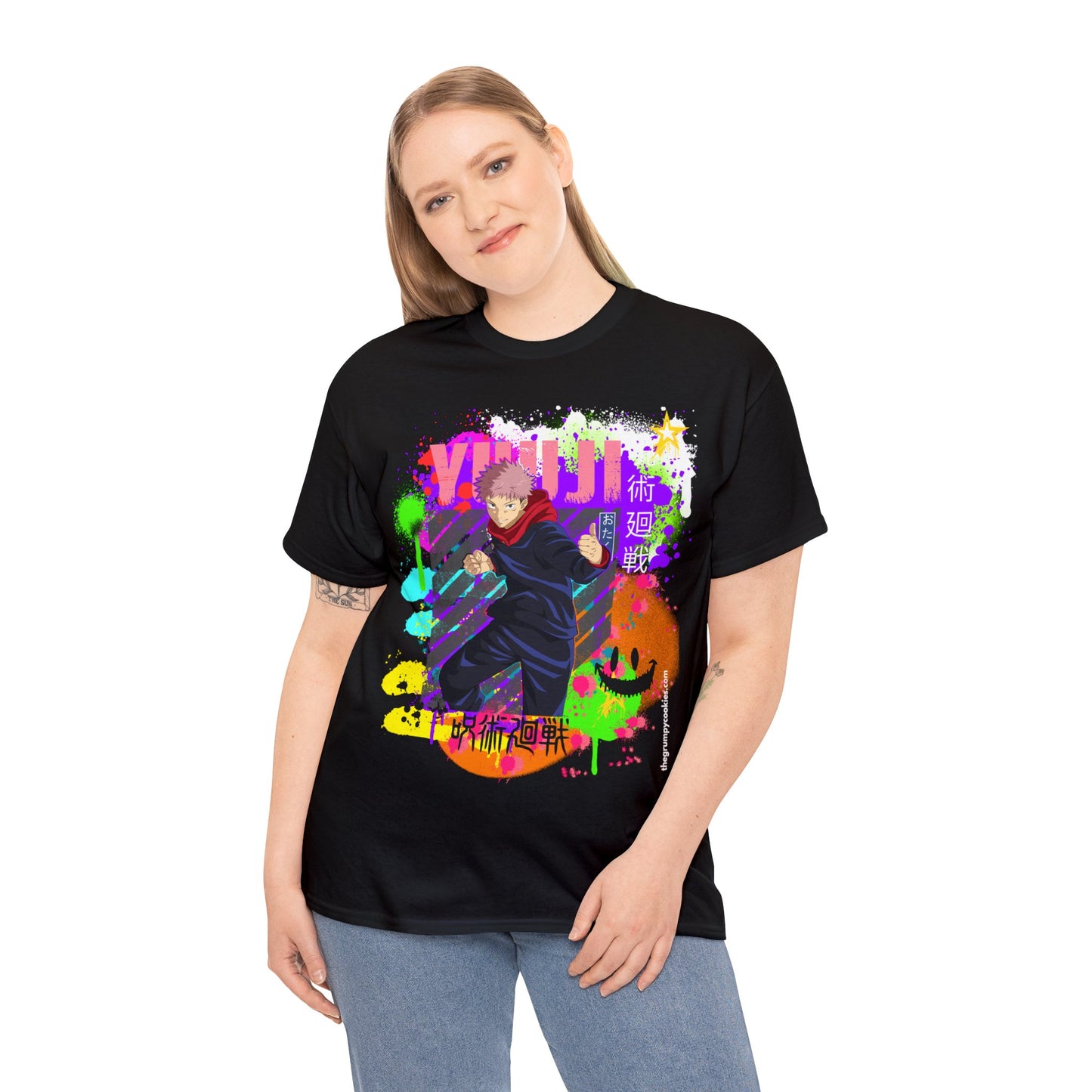 Jujutsu Kaisen - Yuji Says Bring It Unisex Heavy Cotton Tee