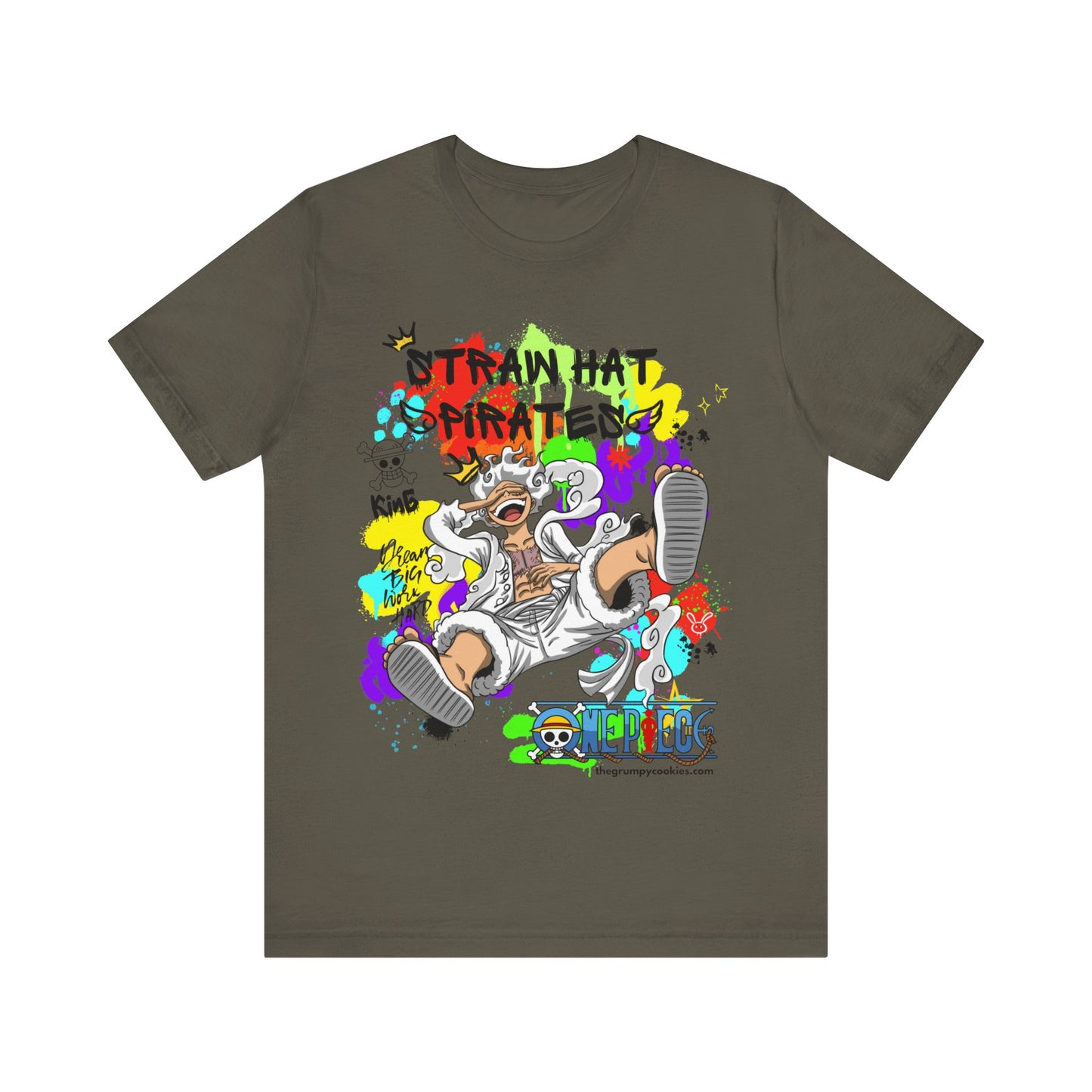 One Piece - Graffiti Luffy Unisex Jersey Short Sleeve Tee