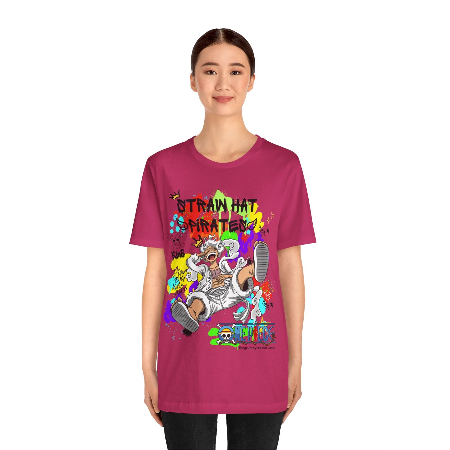 One Piece - Graffiti Luffy Unisex Jersey Short Sleeve Tee