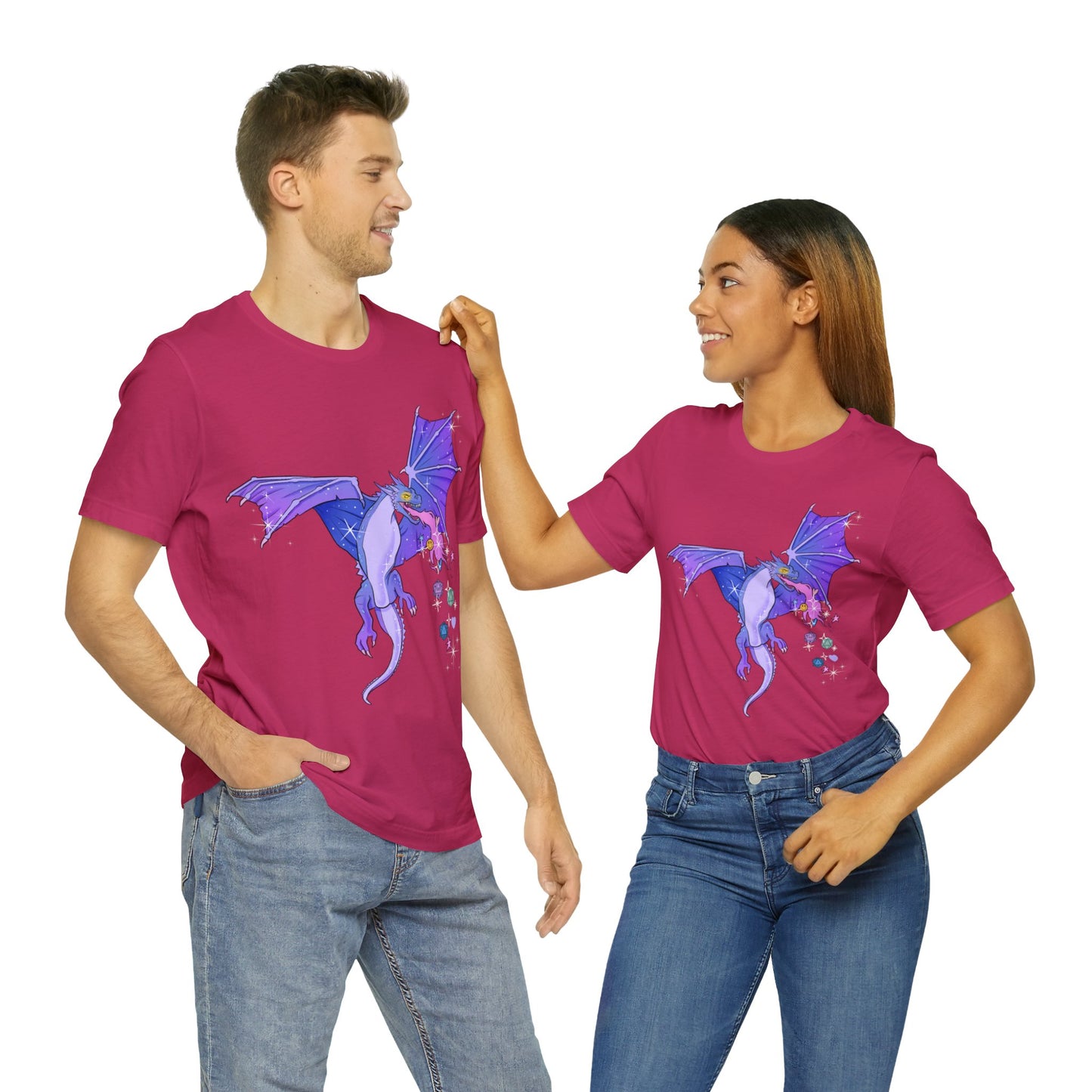 Dungeons & Dragons - Purple Dragon Short Sleeve Tee