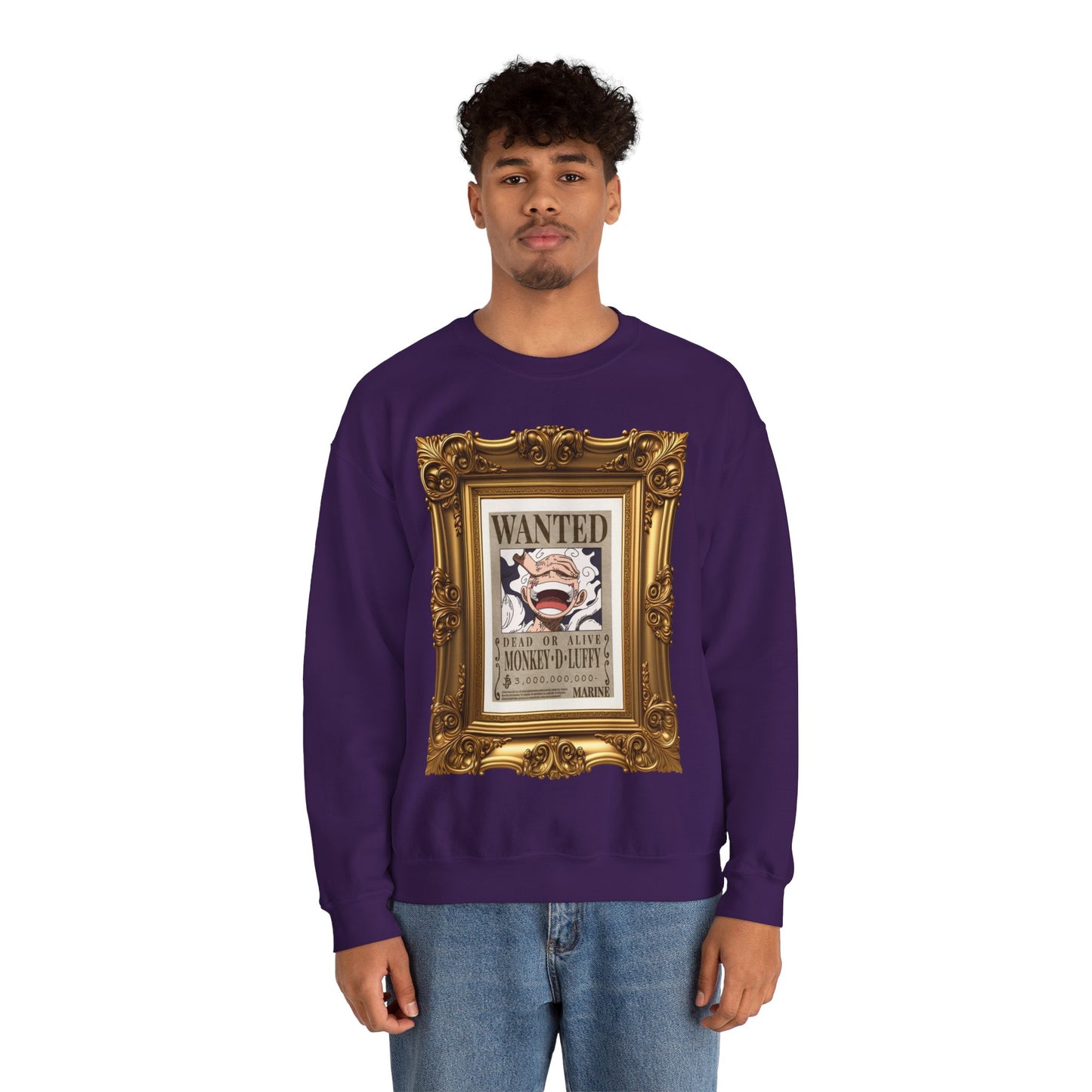 One Piece - Fine Art Luffy Unisex Heavy Blend™ Crewneck Sweatshirt