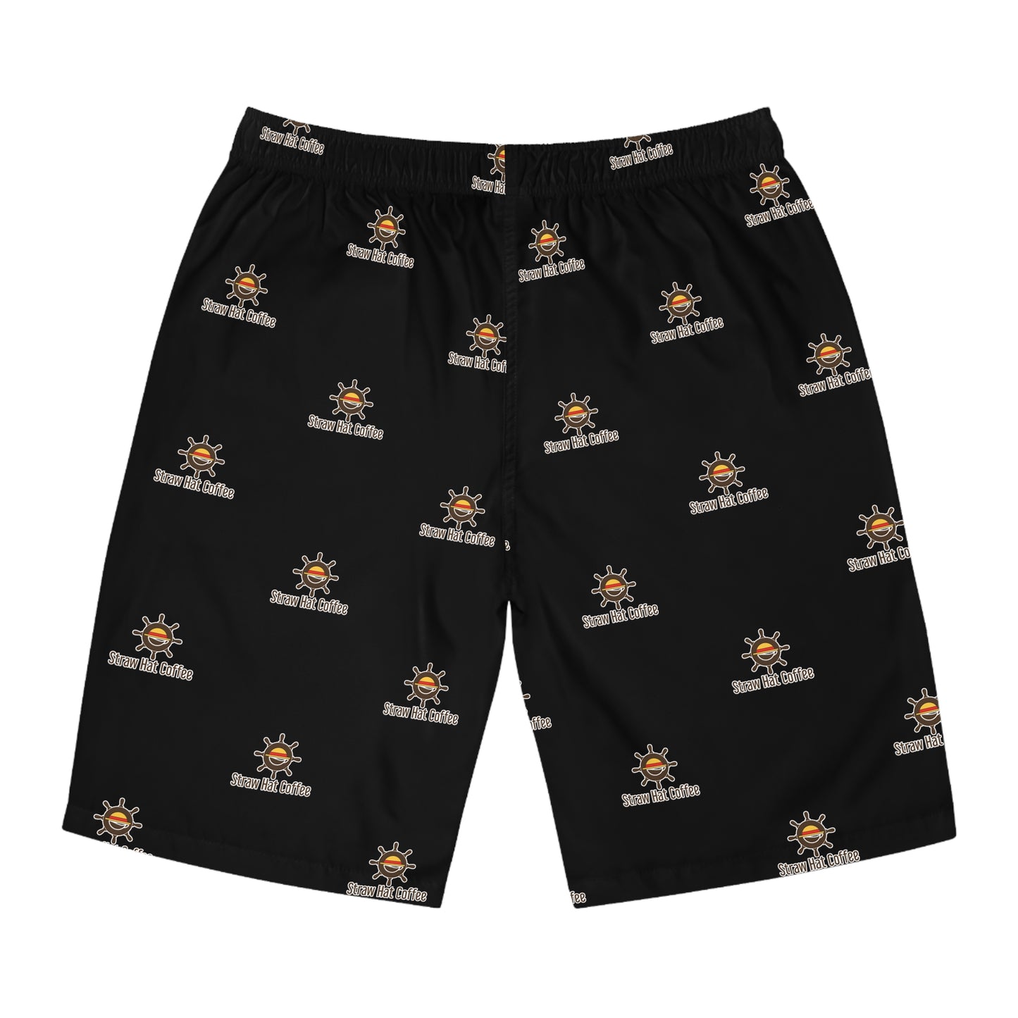 Straw Hat Coffee - Buggy Men's Board Shorts