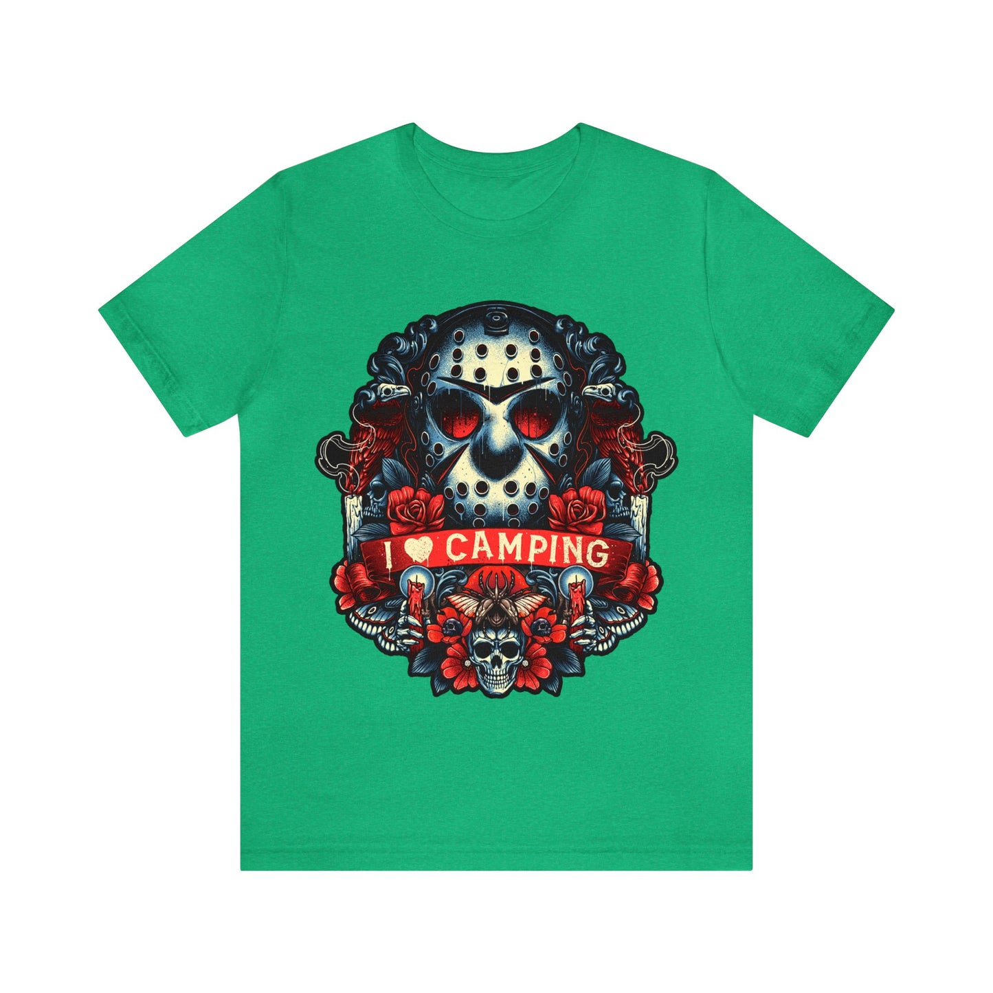 Friday the 13th - I Heart Camping Short Sleeve Tee