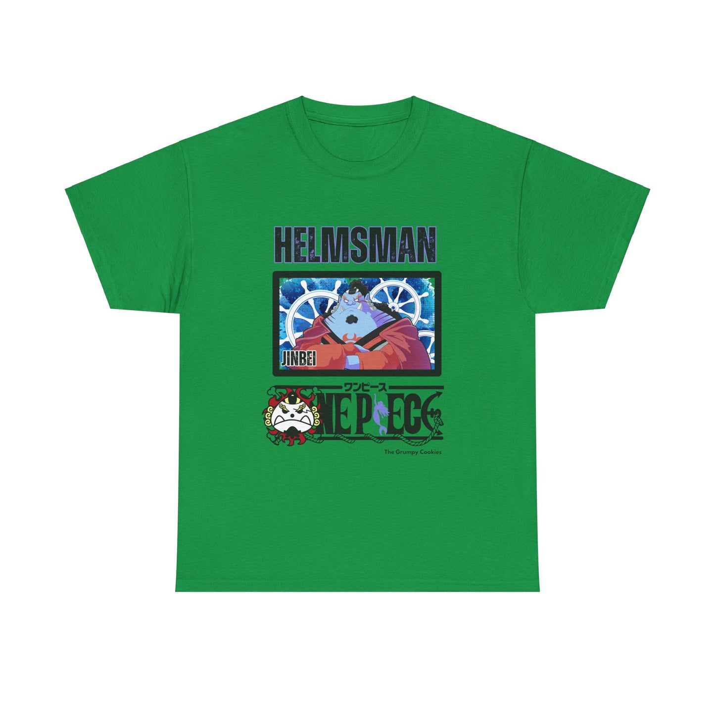 One Piece - Helmsman Jimbei Unisex Heavy Cotton Tee