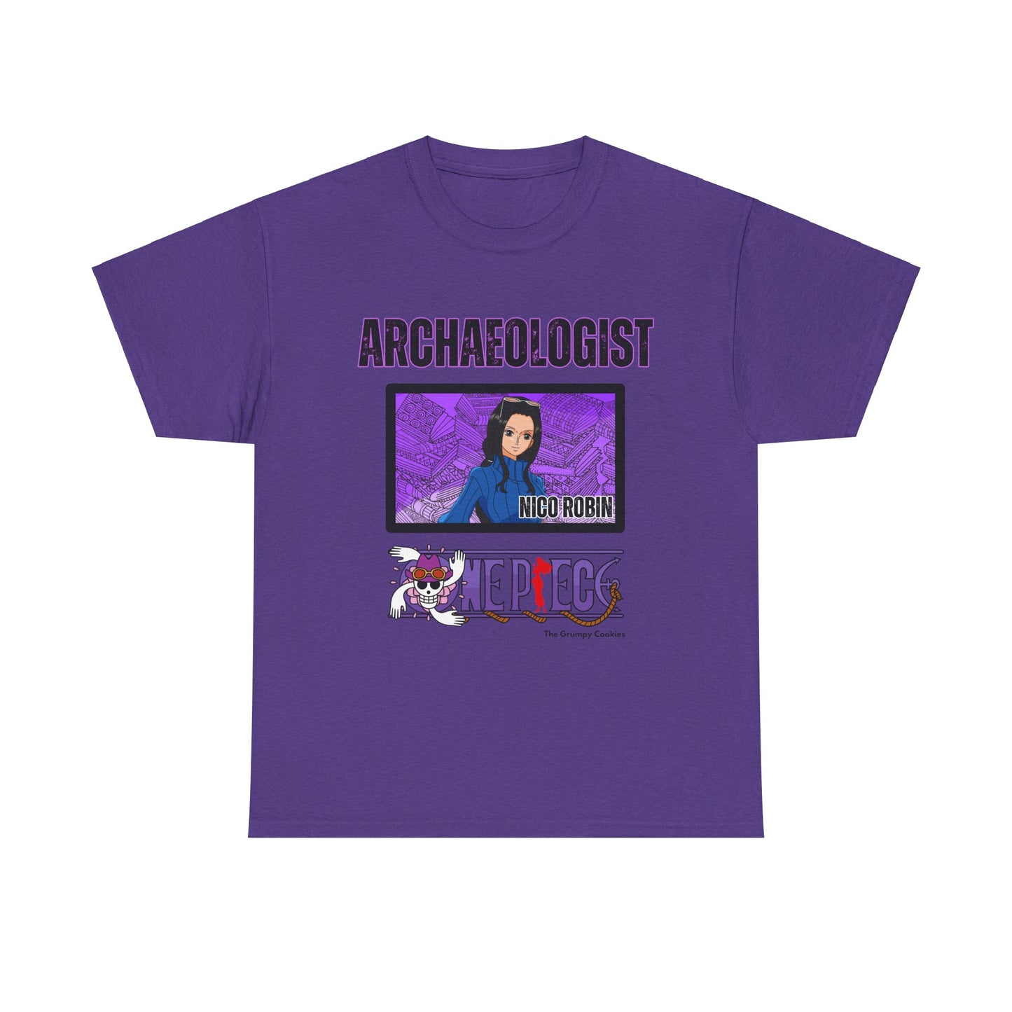 One Piece - Archaeologist Robin Unisex Heavy Cotton Tee