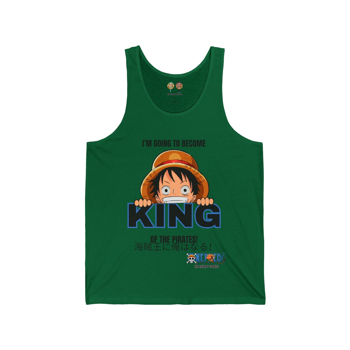 One Piece - Pirate King Luffy Jersey Tank