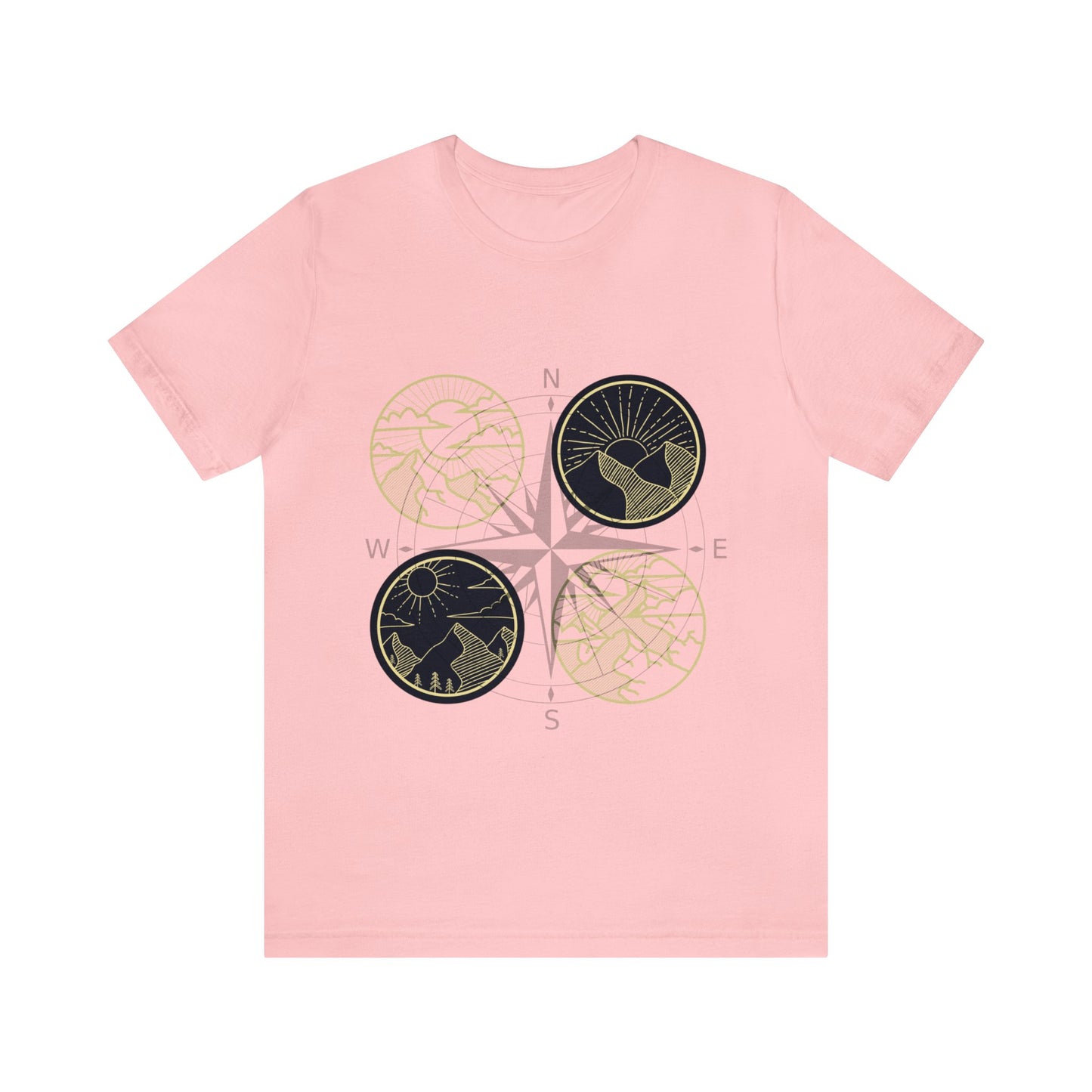 The Grumpy Cookies - Compass Short Sleeve Tee