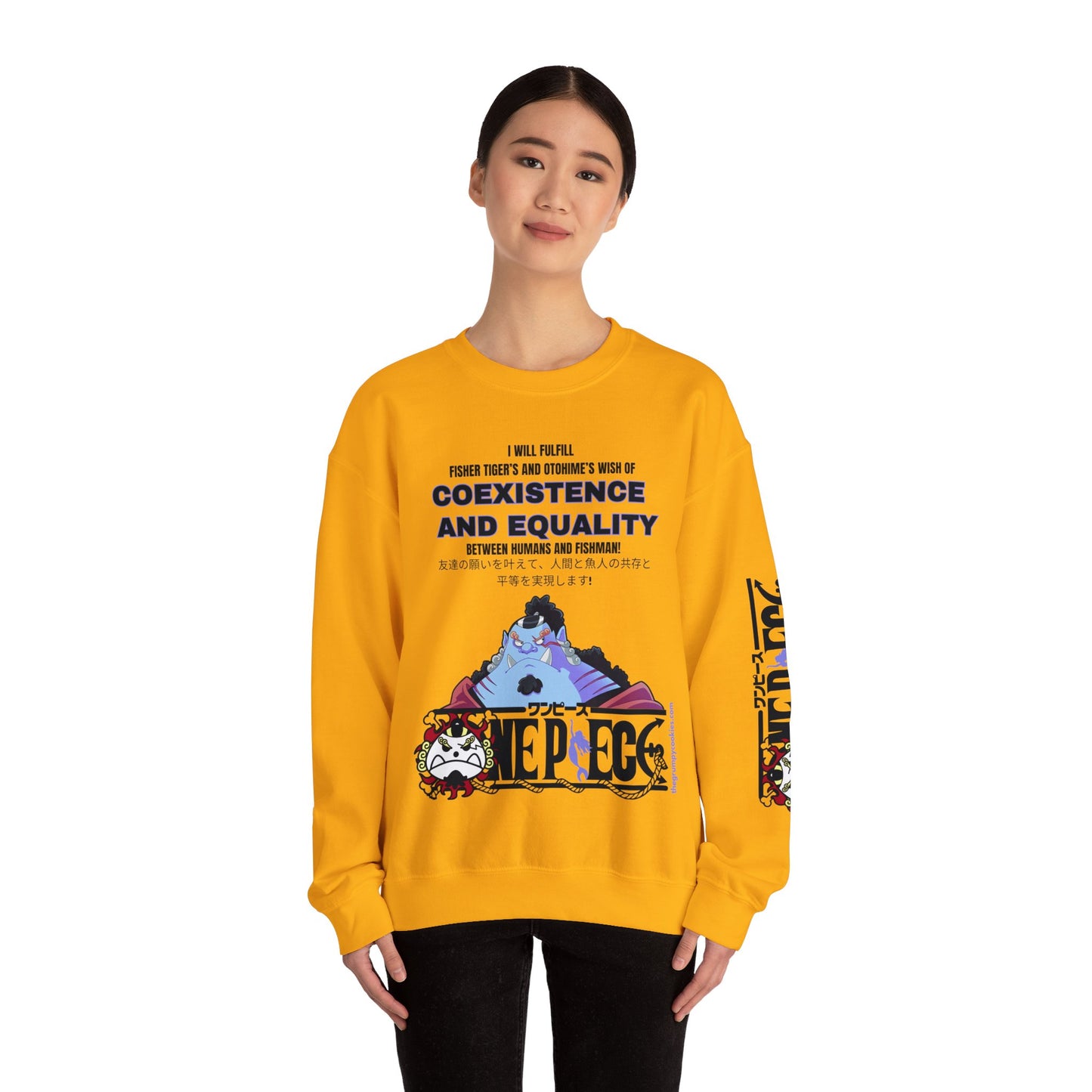 One Piece - Equality Bringer Unisex Heavy Blend™ Crewneck Sweatshirt