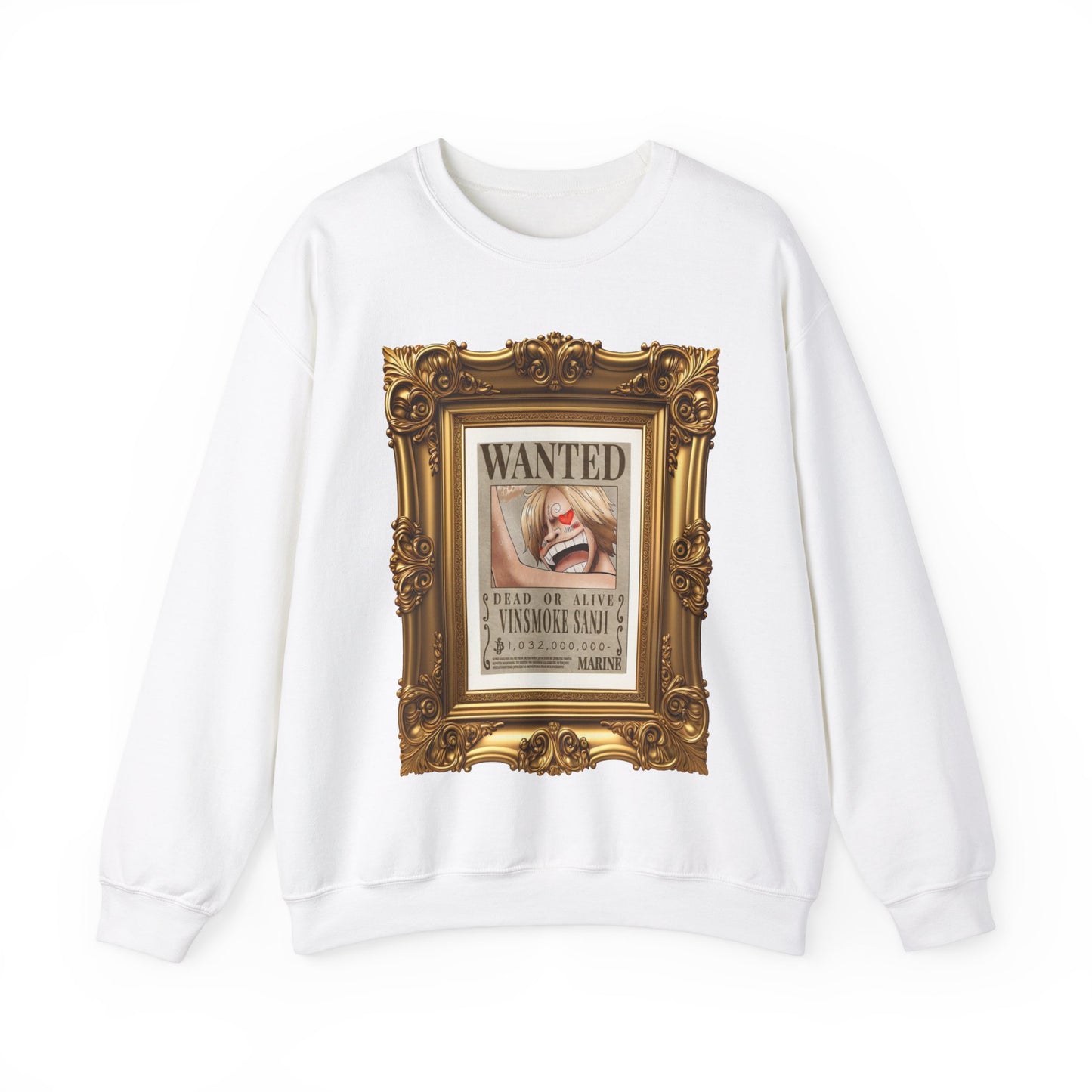 One Piece - Fine Art Sanji Unisex Heavy Blend™ Crewneck Sweatshirt