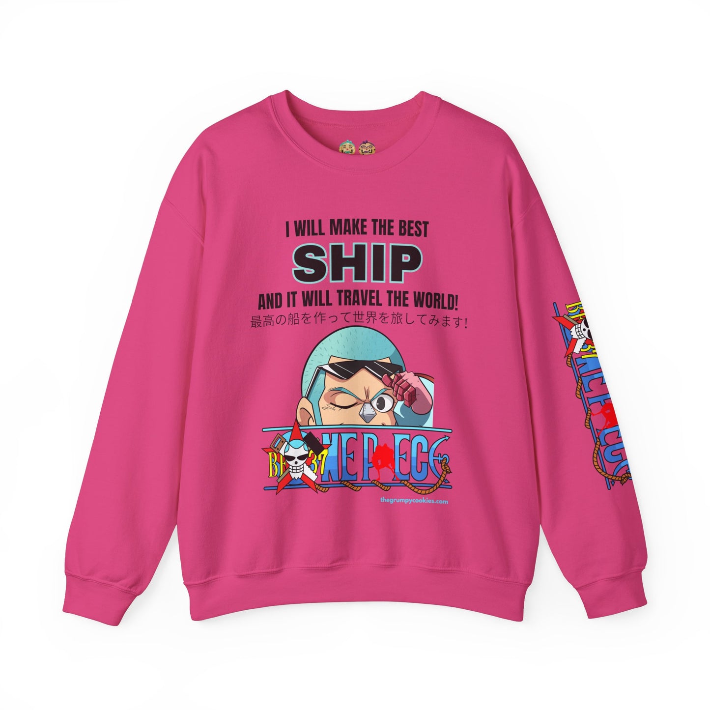 One Piece - World's Greatest Shipwright Unisex Heavy Blend™ Crewneck Sweatshirt