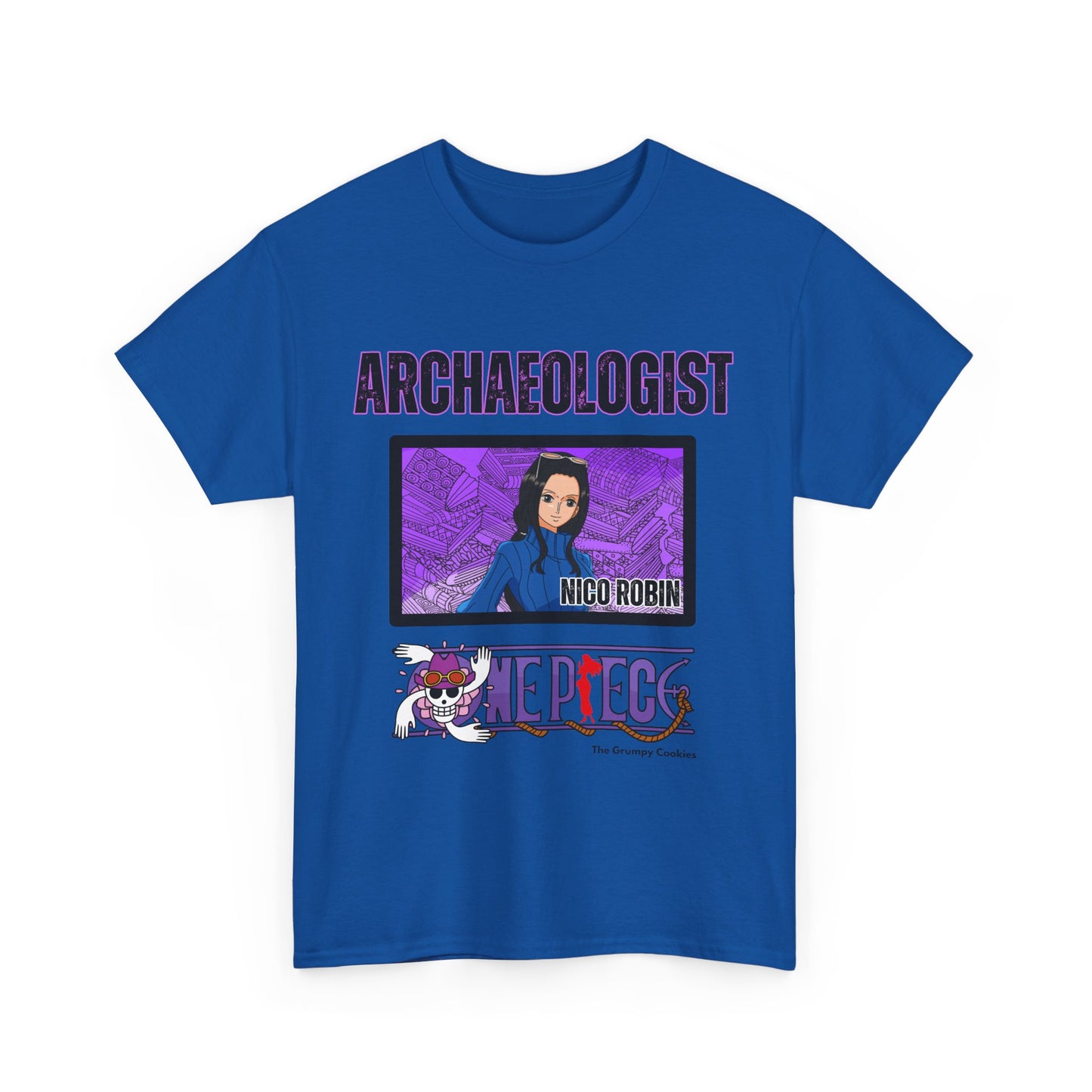 One Piece - Archaeologist Robin Unisex Heavy Cotton Tee