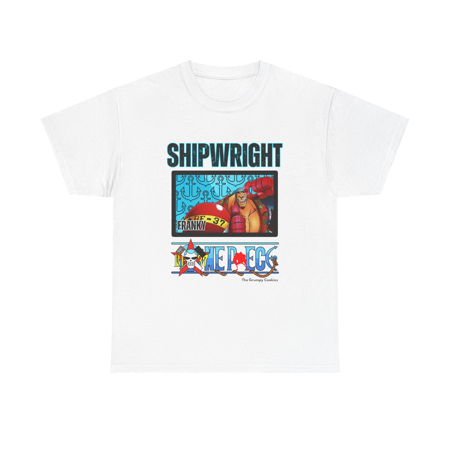 One Piece - Shipwright Franky Unisex Heavy Cotton Tee