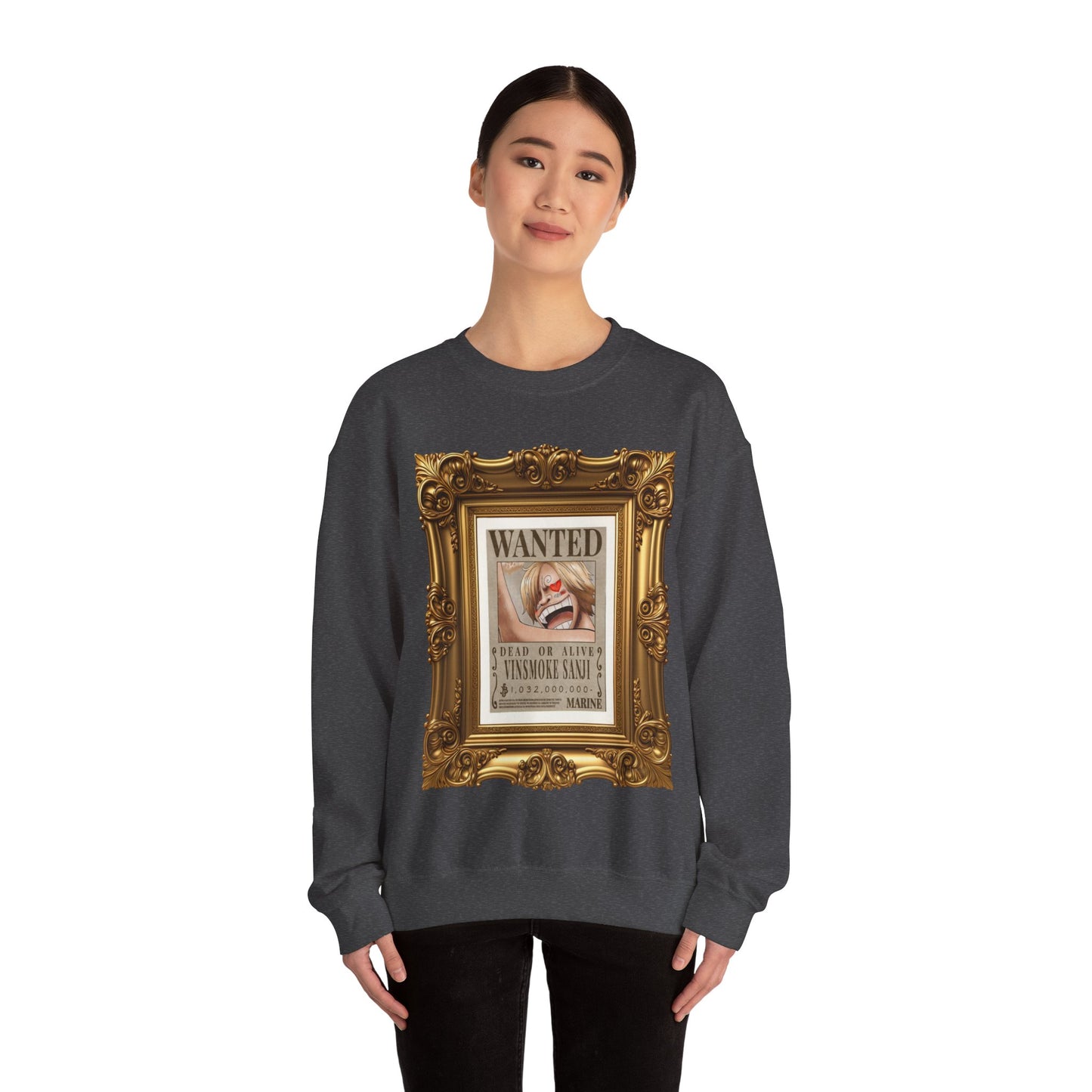 One Piece - Fine Art Sanji Unisex Heavy Blend™ Crewneck Sweatshirt