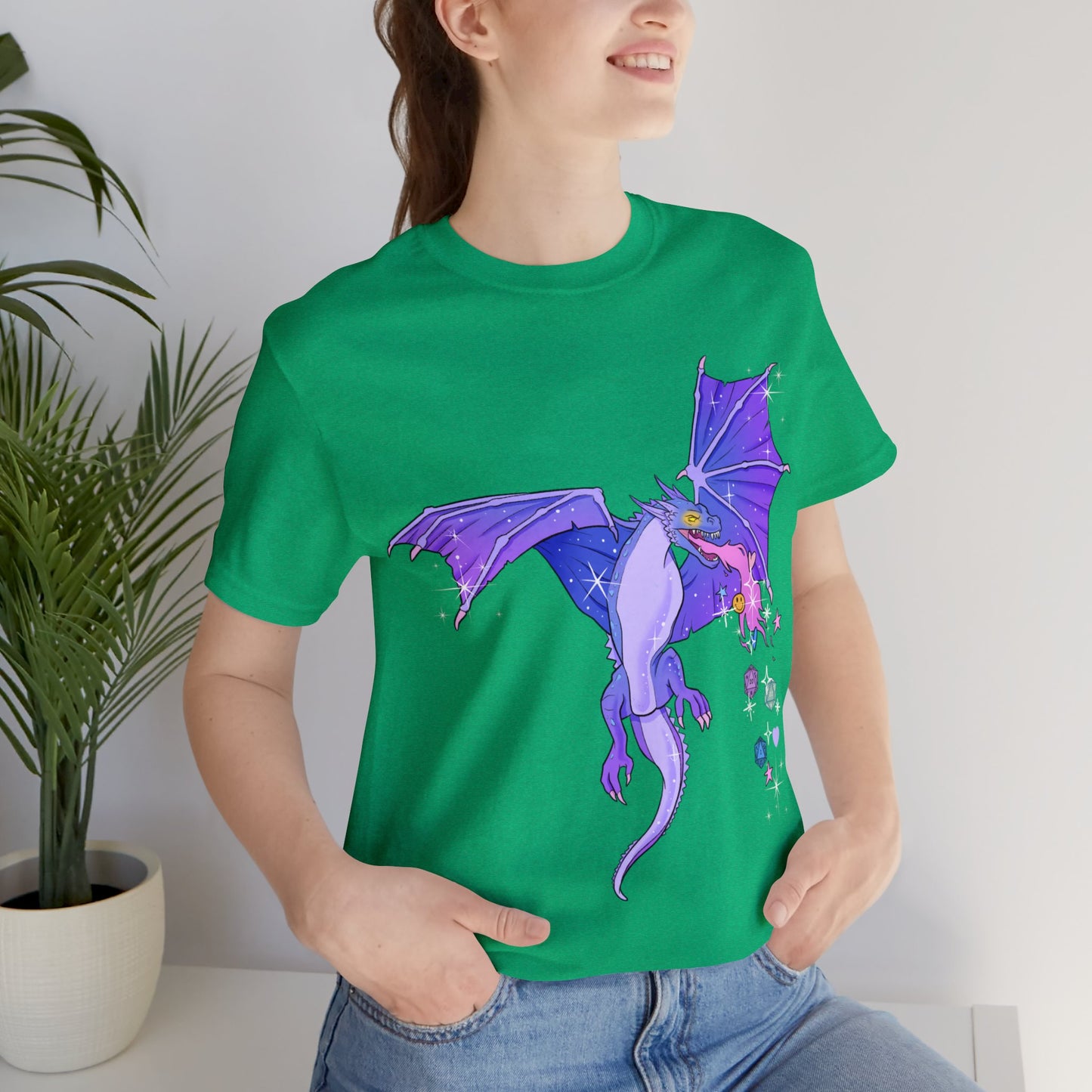 Dungeons & Dragons - Purple Dragon Short Sleeve Tee