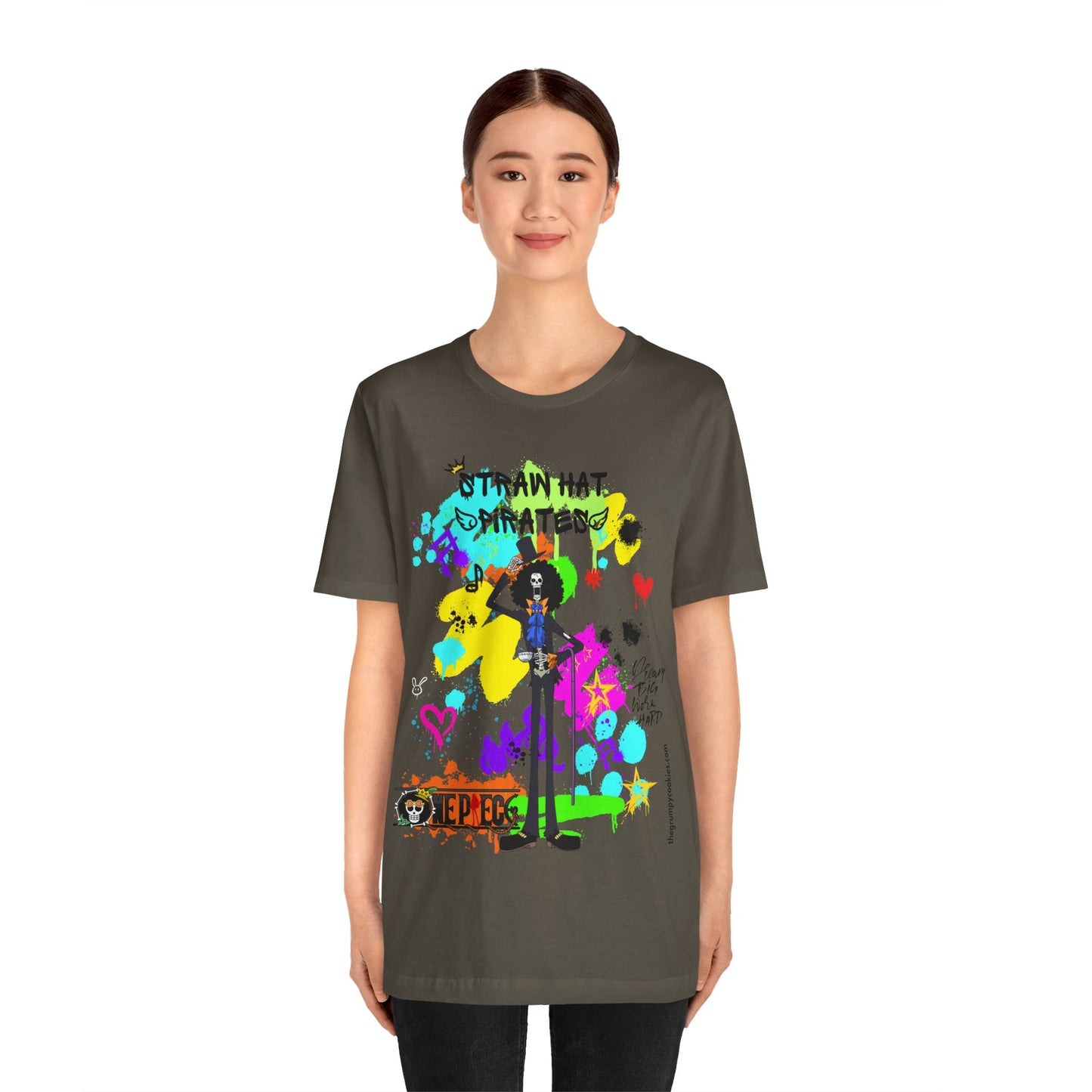 One Piece - Graffiti Brook Unisex Jersey Short Sleeve Tee