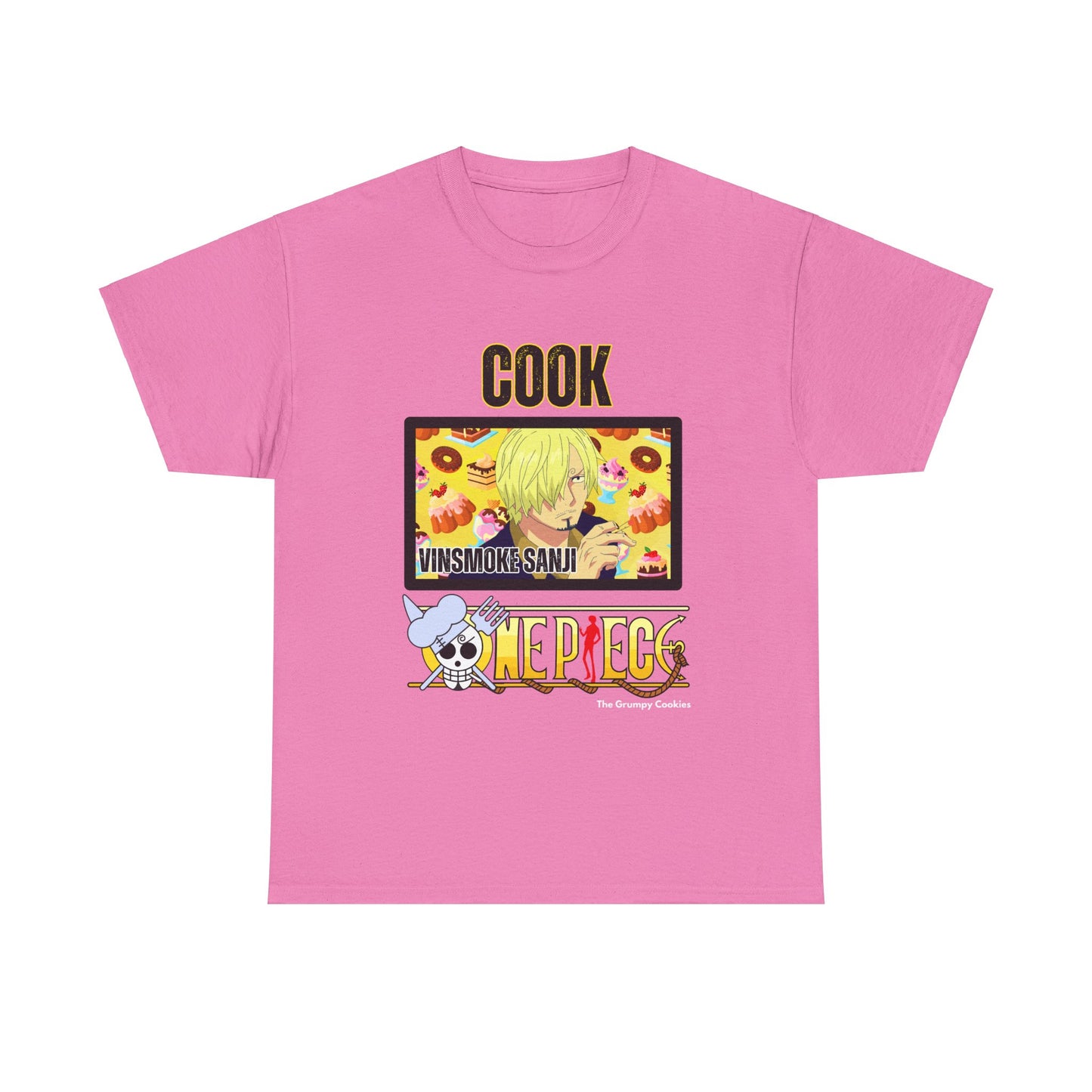 One Piece - Cook Sanji Unisex Heavy Cotton Tee
