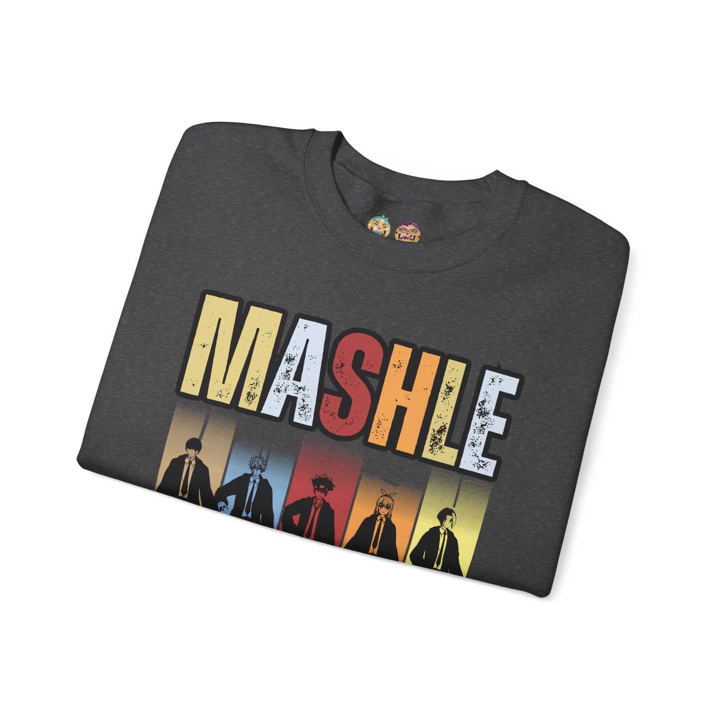 Mashle - Team No Magic Unisex Heavy Blend™ Crewneck Sweatshirt