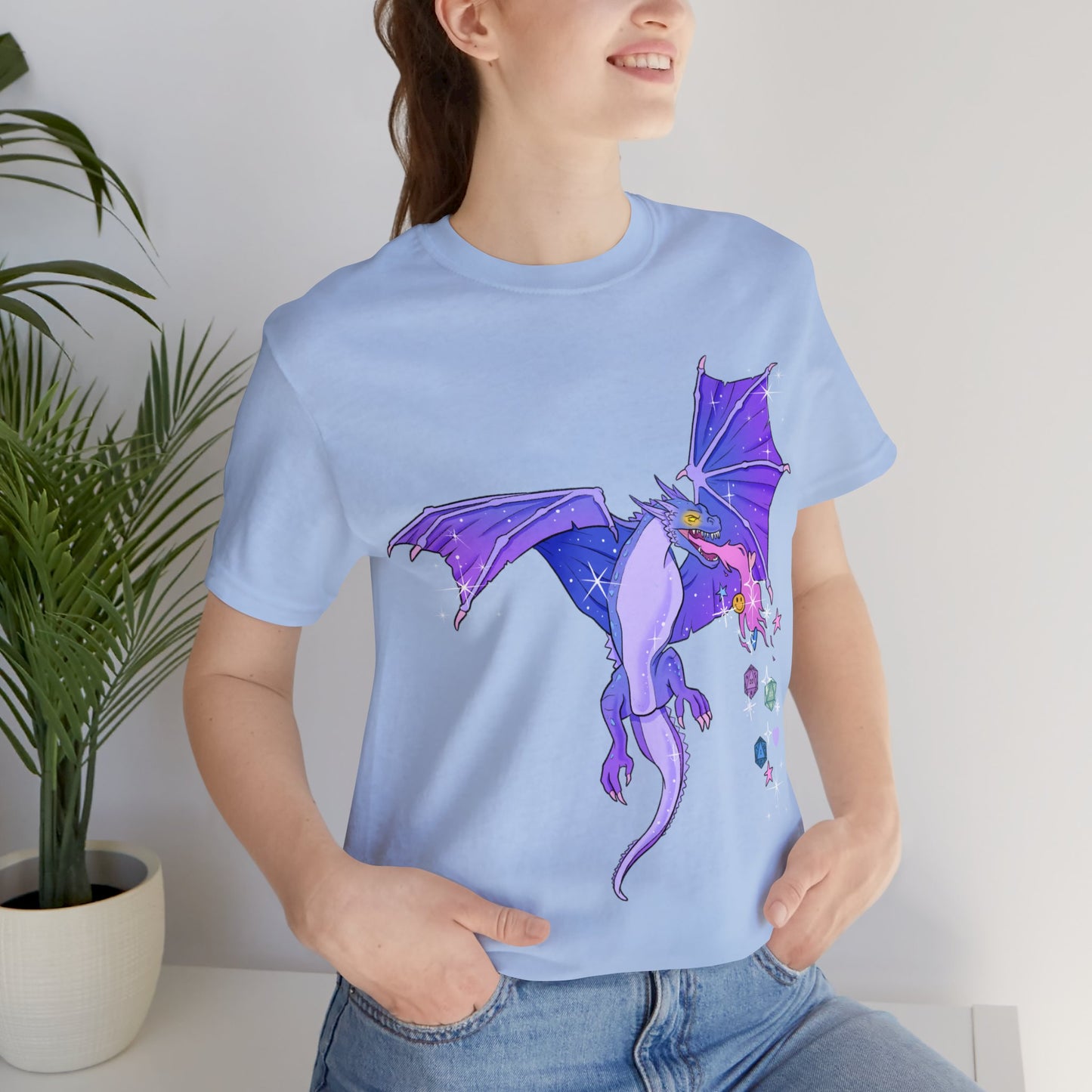 Dungeons & Dragons - Purple Dragon Short Sleeve Tee