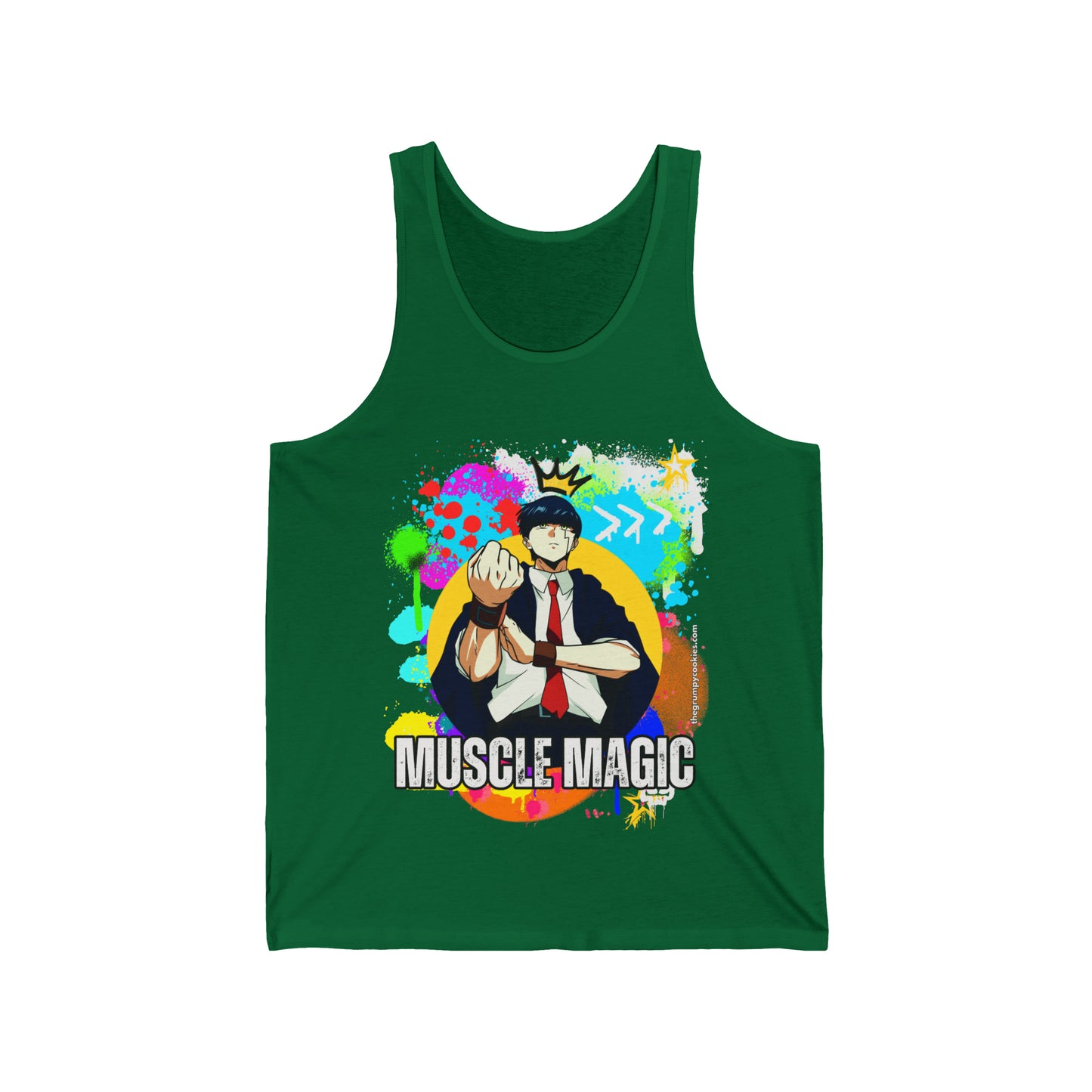 Mashle - Graffiti Mash Men's Jersey Tank