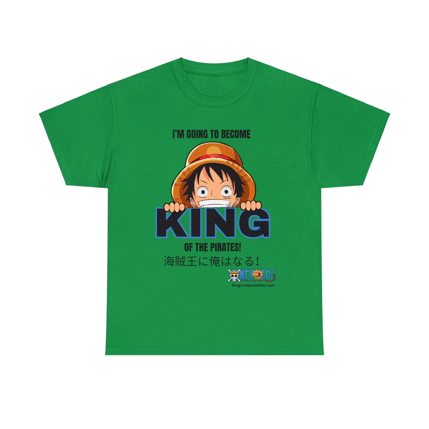 One Piece - King of the Pirates Unisex Heavy Cotton Tee