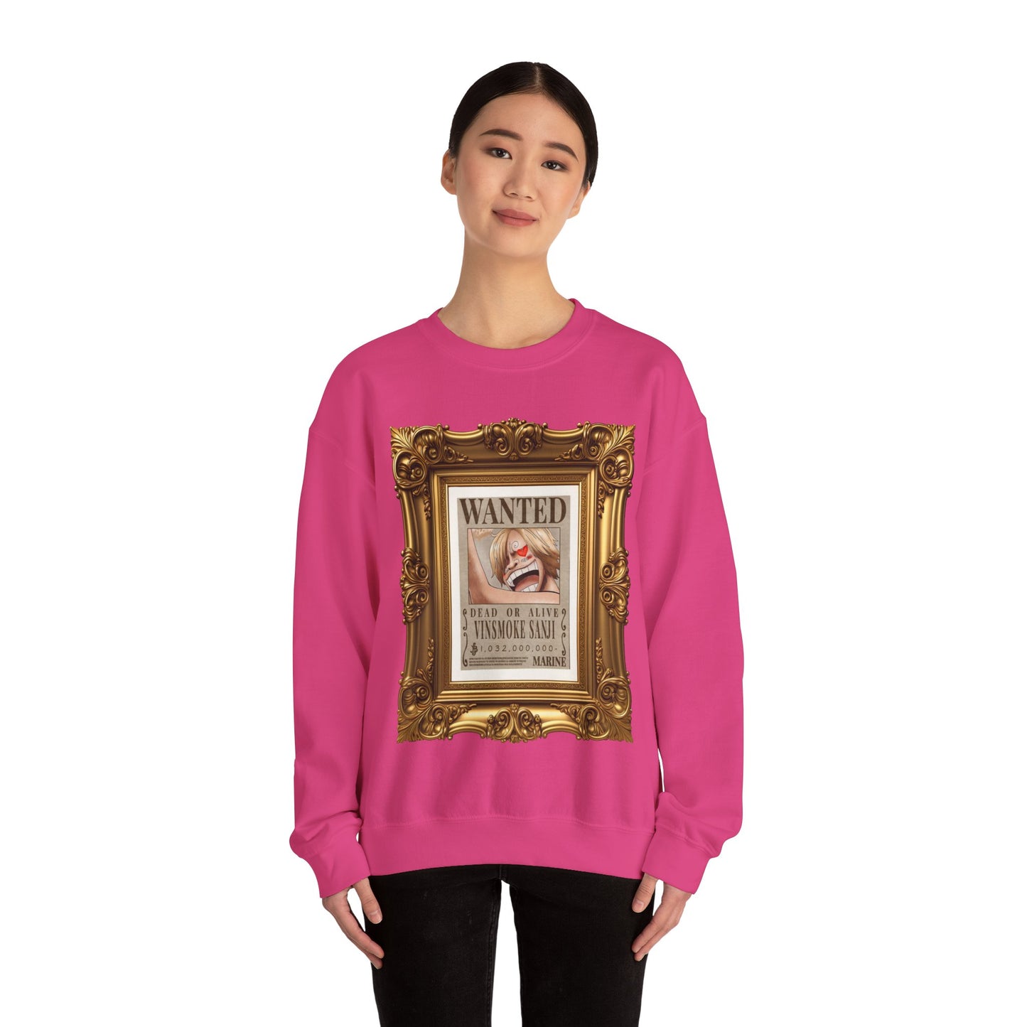 One Piece - Fine Art Sanji Unisex Heavy Blend™ Crewneck Sweatshirt