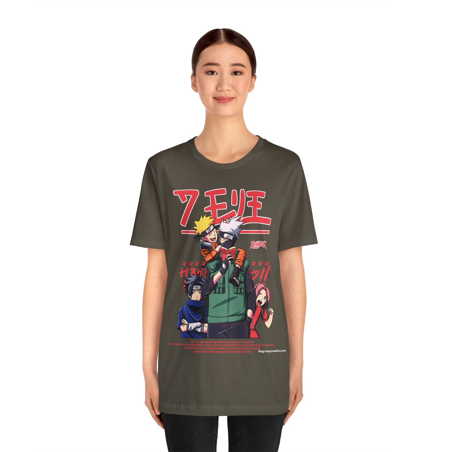 Naruto - Team Kakashi Jersey Short Sleeve Tee