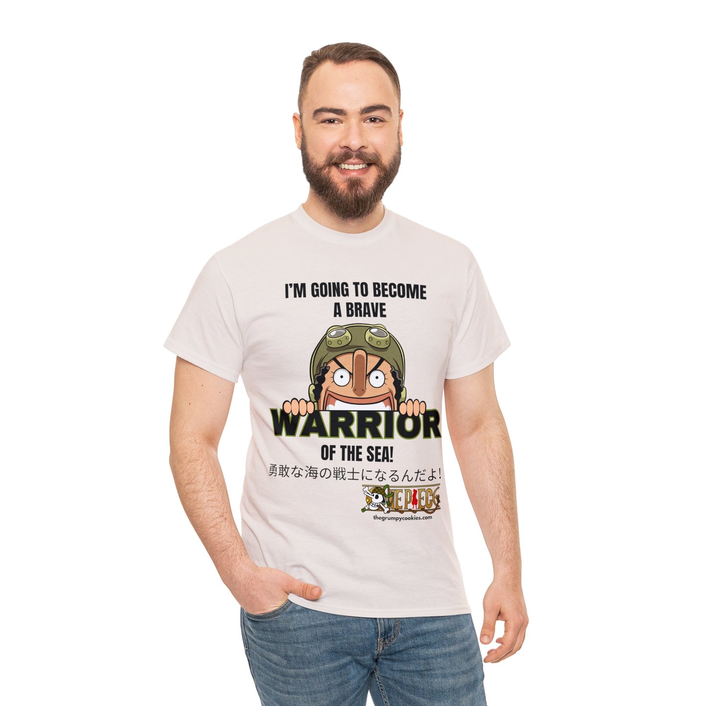 One Piece - Brave Warrior of the Sea Unisex Heavy Cotton Tee