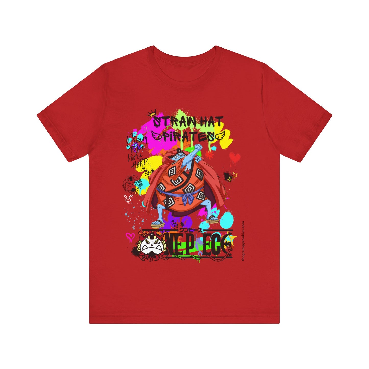 One Piece - Graffiti Jimbei Unisex Jersey Short Sleeve Tee