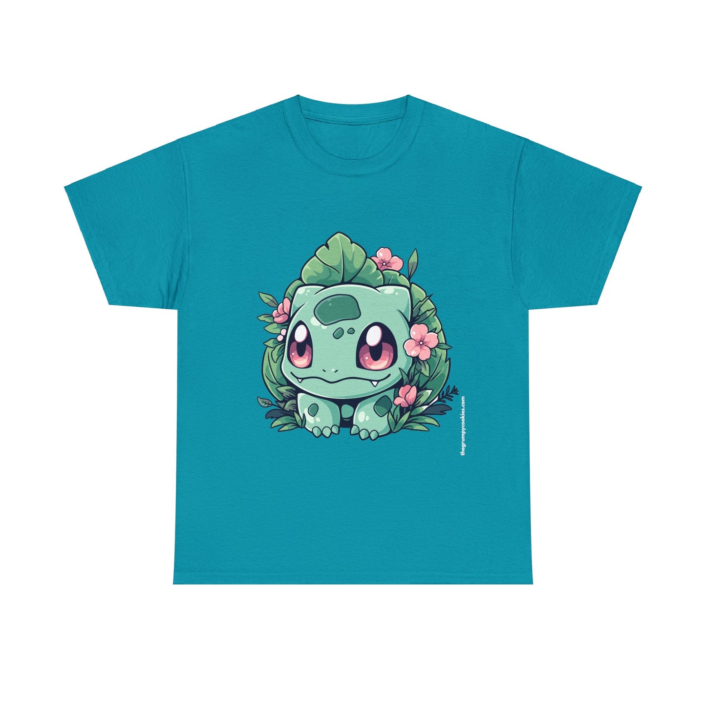 Pokemon - Flowering Bulba Unisex Heavy Cotton Tee