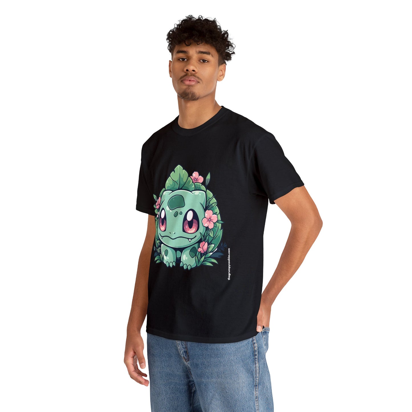 Pokemon - Flowering Bulba Unisex Heavy Cotton Tee